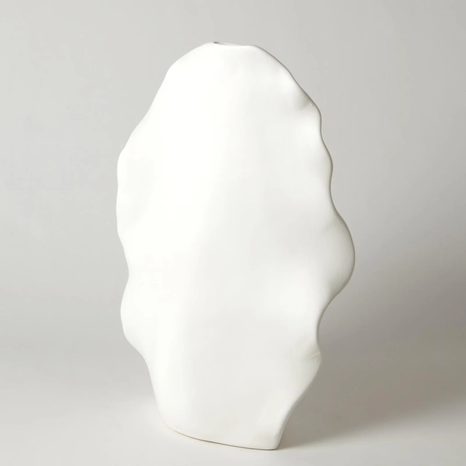 Global Views Matte White Kelp Vase - Image 6