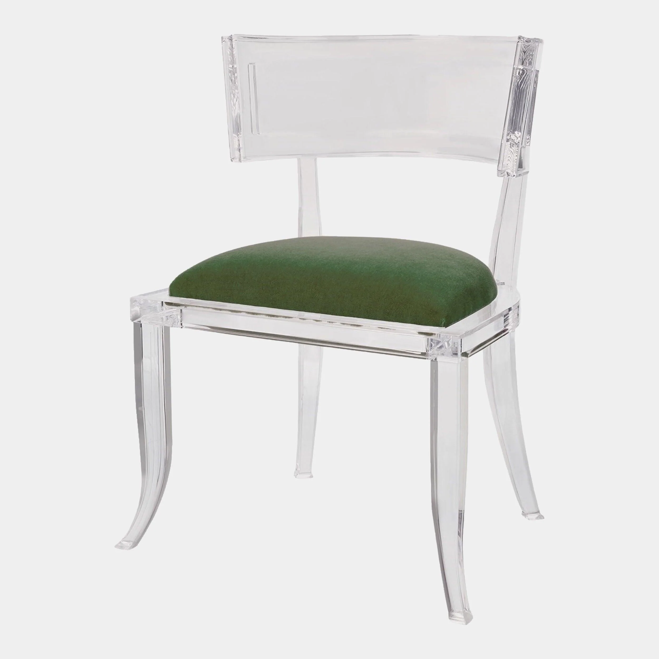 Global Views Klismos Acrylic Chair - Image 2