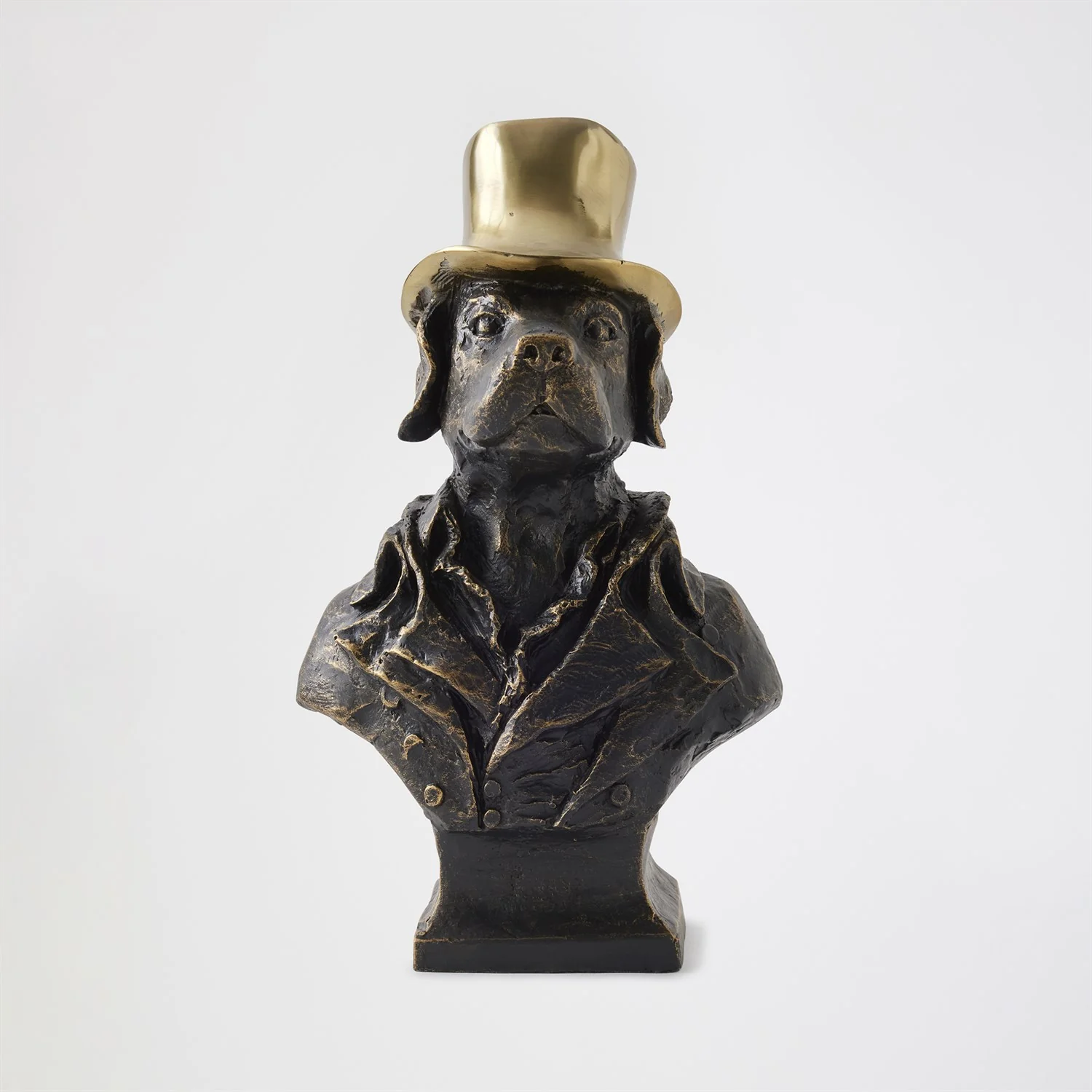 Global Views Labrador Brass Hat