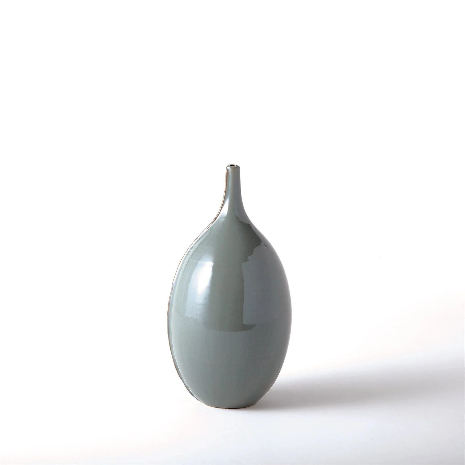 Global Views Blue Milo Vase - Image 3