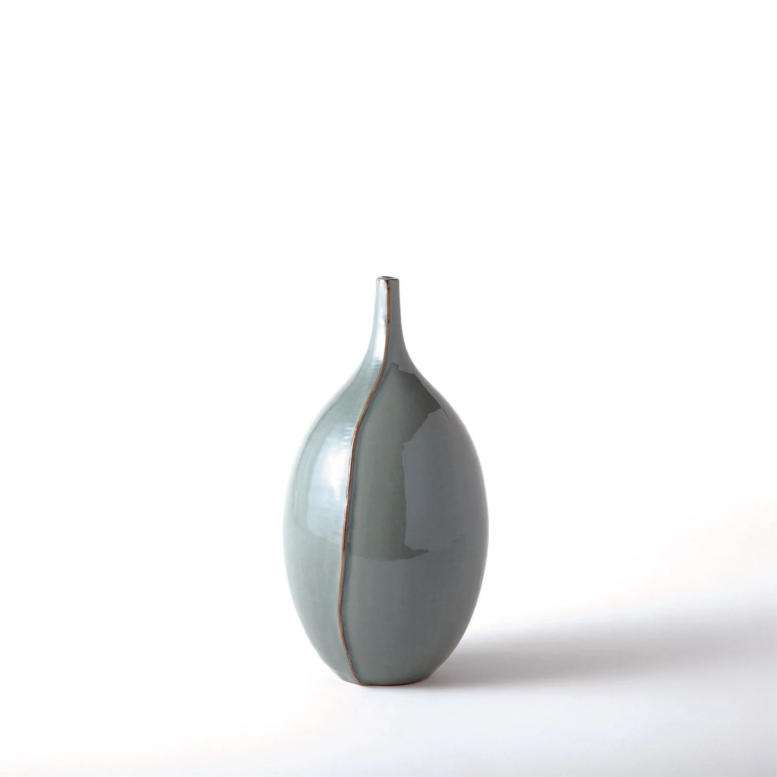 Global Views Blue Milo Vase - Image 4