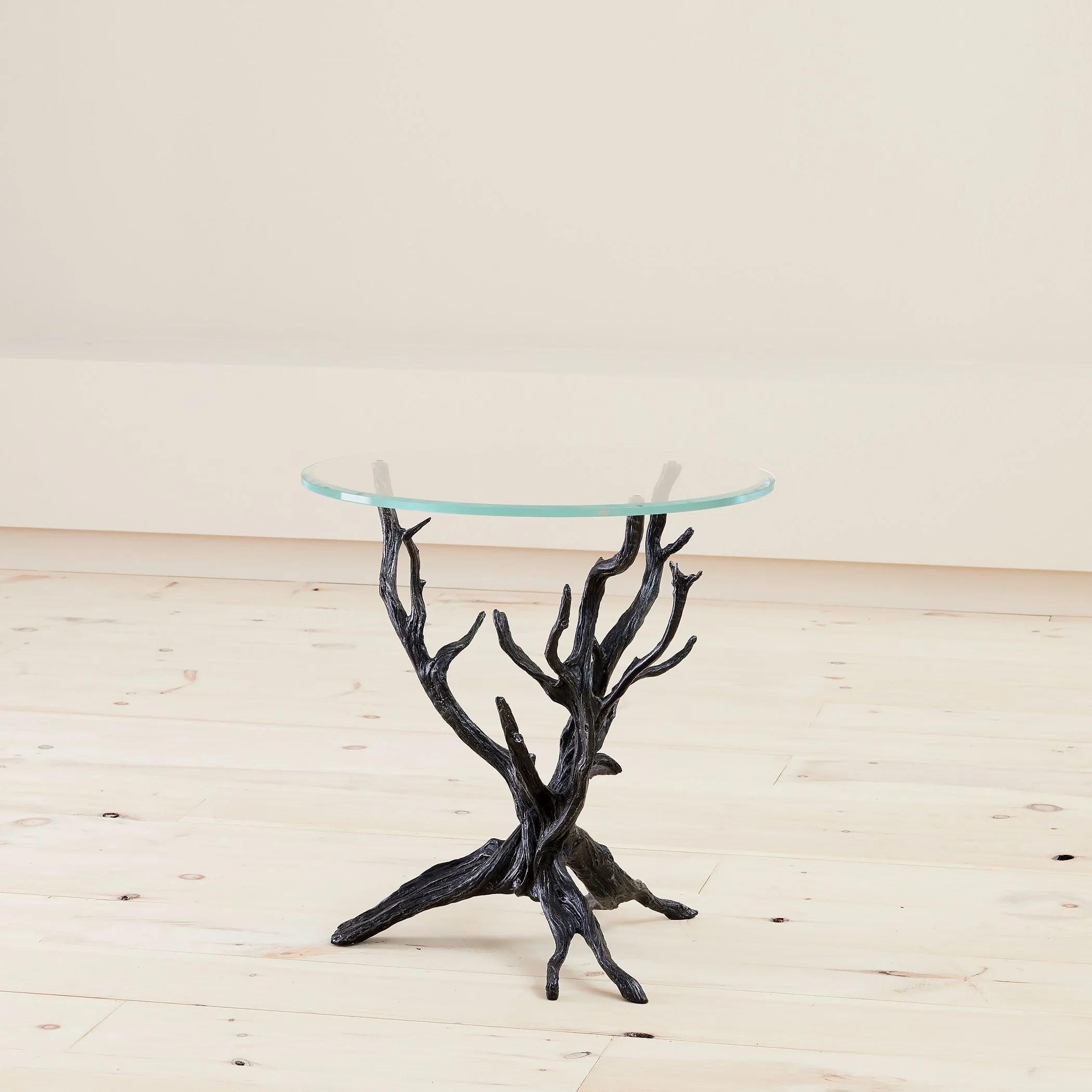 Global Views Natural Iron Monterey End Table - Image 6