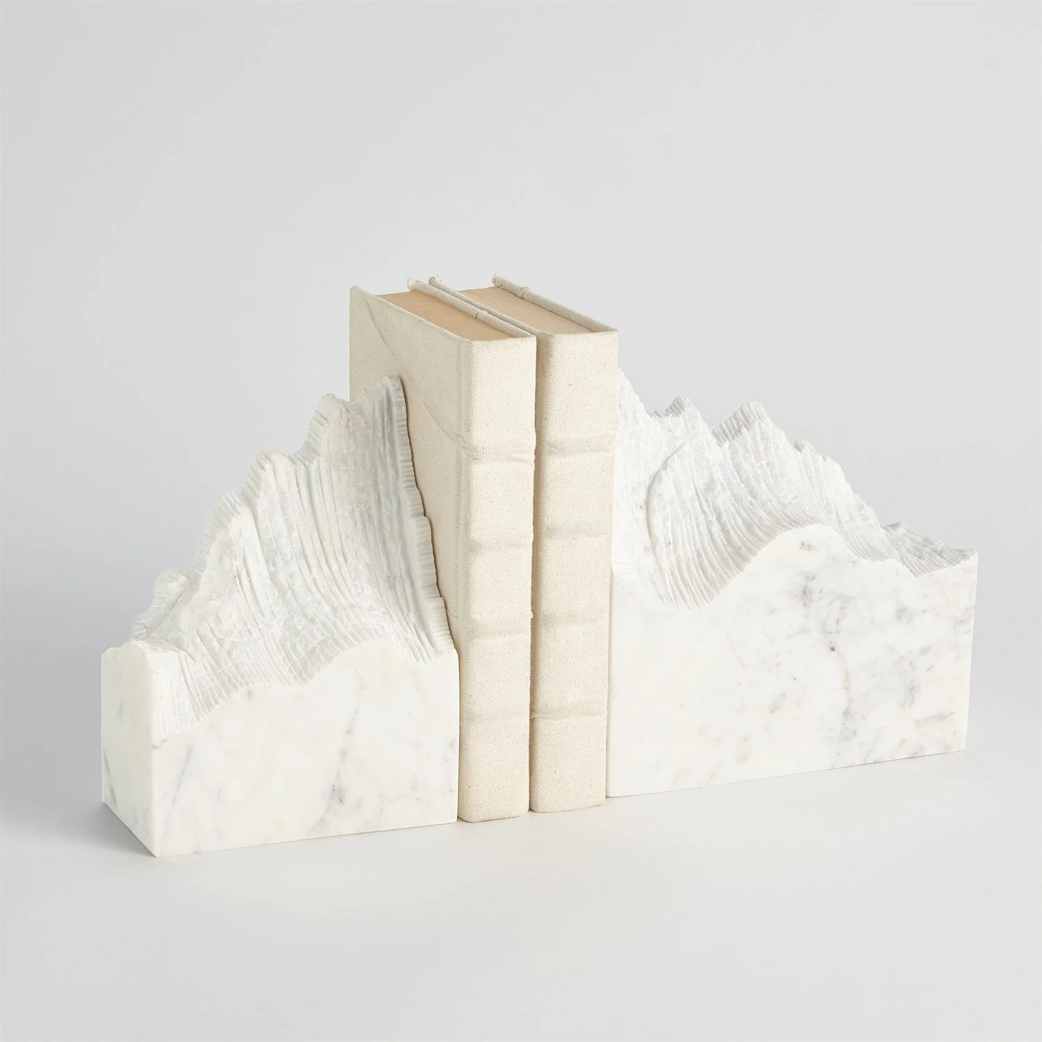 Global Views Mountain Summit Bookends Set of 2 - Image 3
