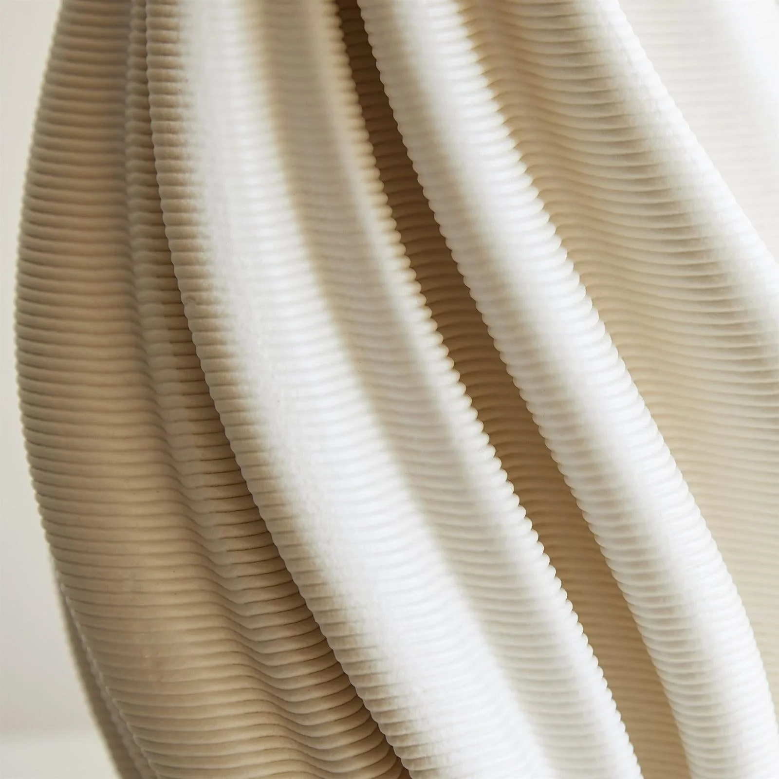Global Views Odally Printed Matte White Vase - Image 8