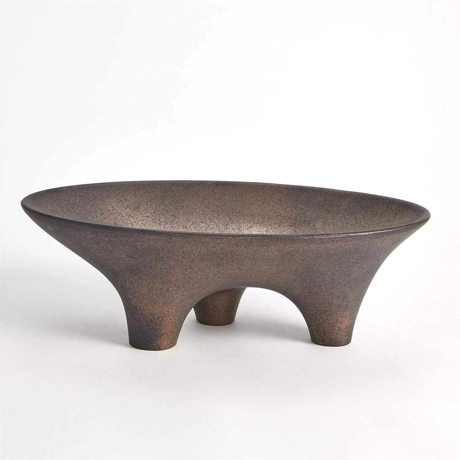 Global Views Bronze Opus Triple Leg Bowl - Image 3