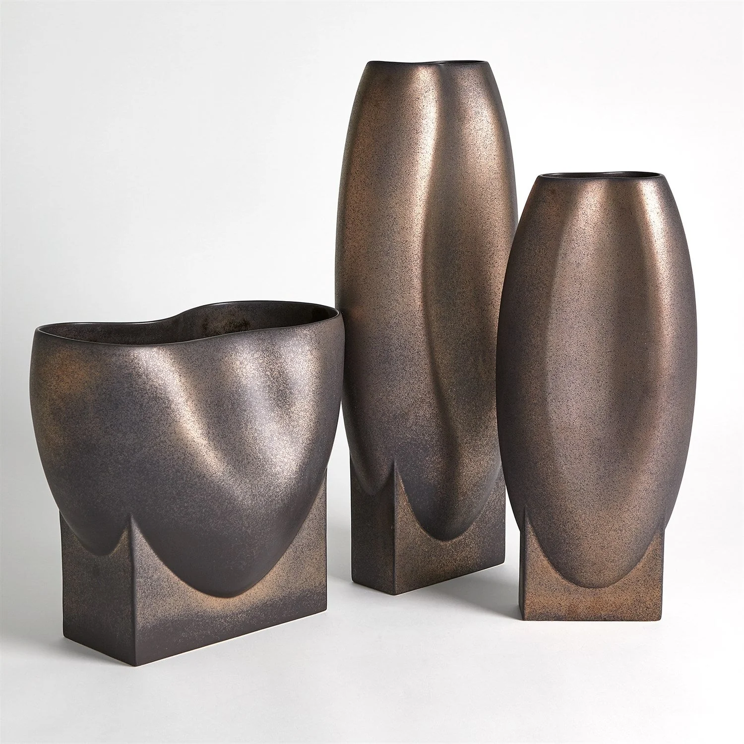 Global Views Orpheus Vases & Bowl - Image 4