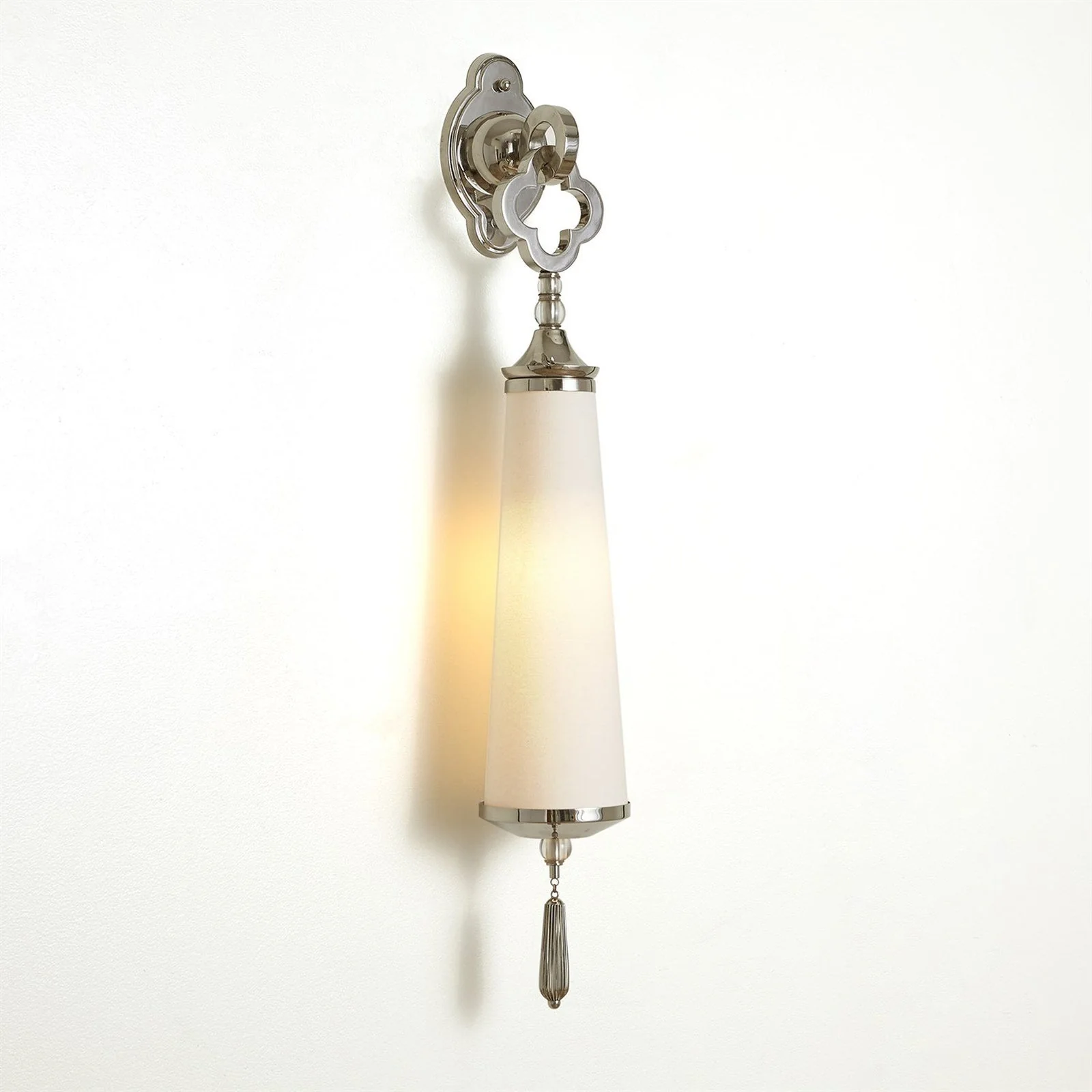 Global Views Hardwire Quatrefoil Sconce - Image 7