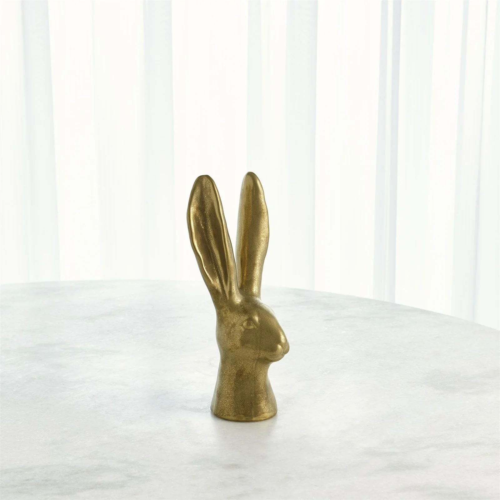 Global Views Reactive Matte Gold Rabbit - Image 11