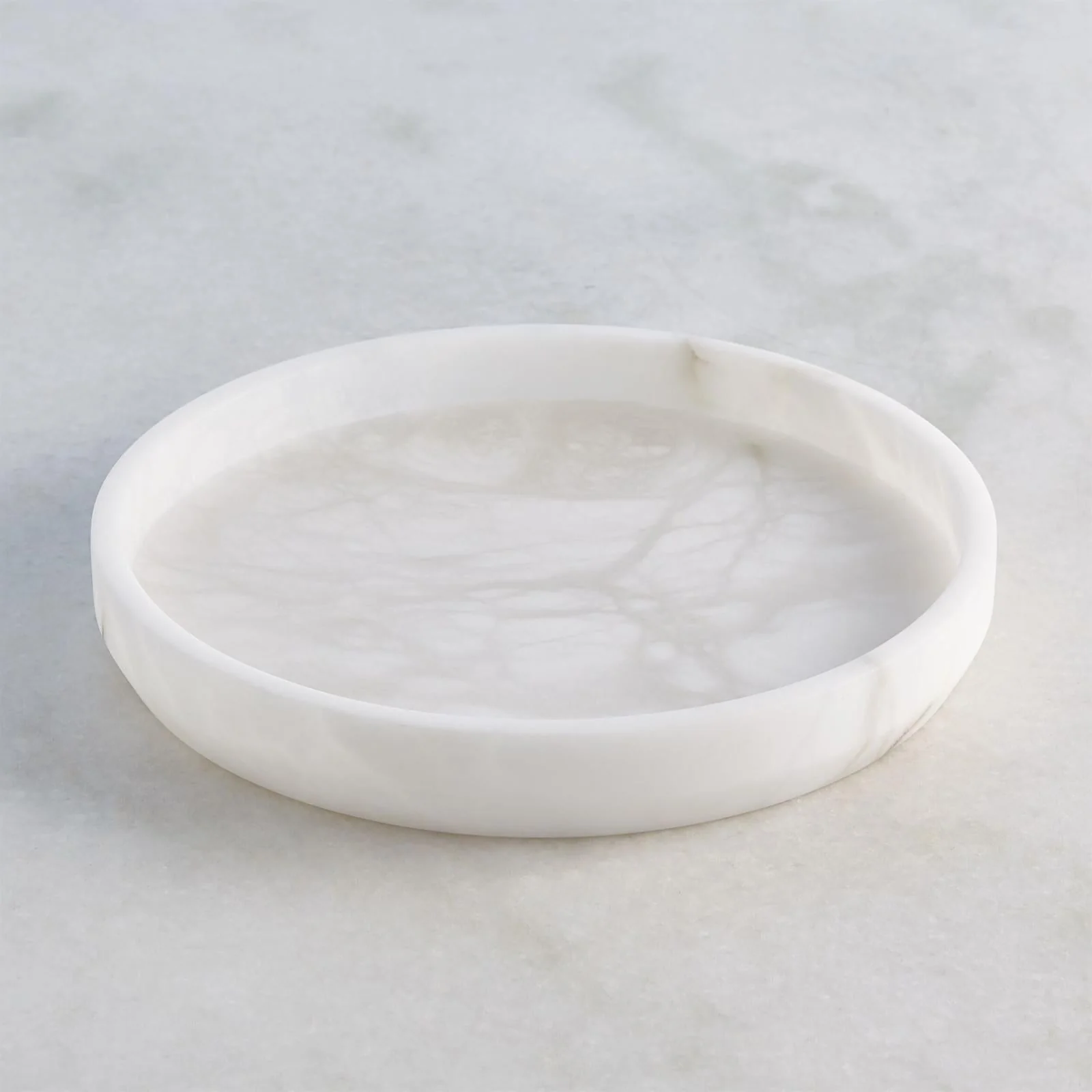 Global Views Roccia Alabaster Taper Tray - Image 2