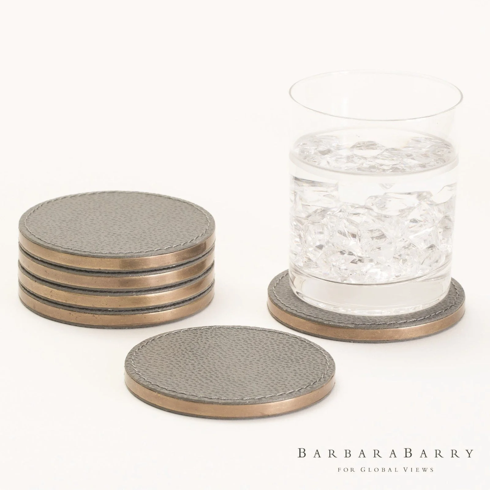 Global Views Alpen Coasters Set of 6