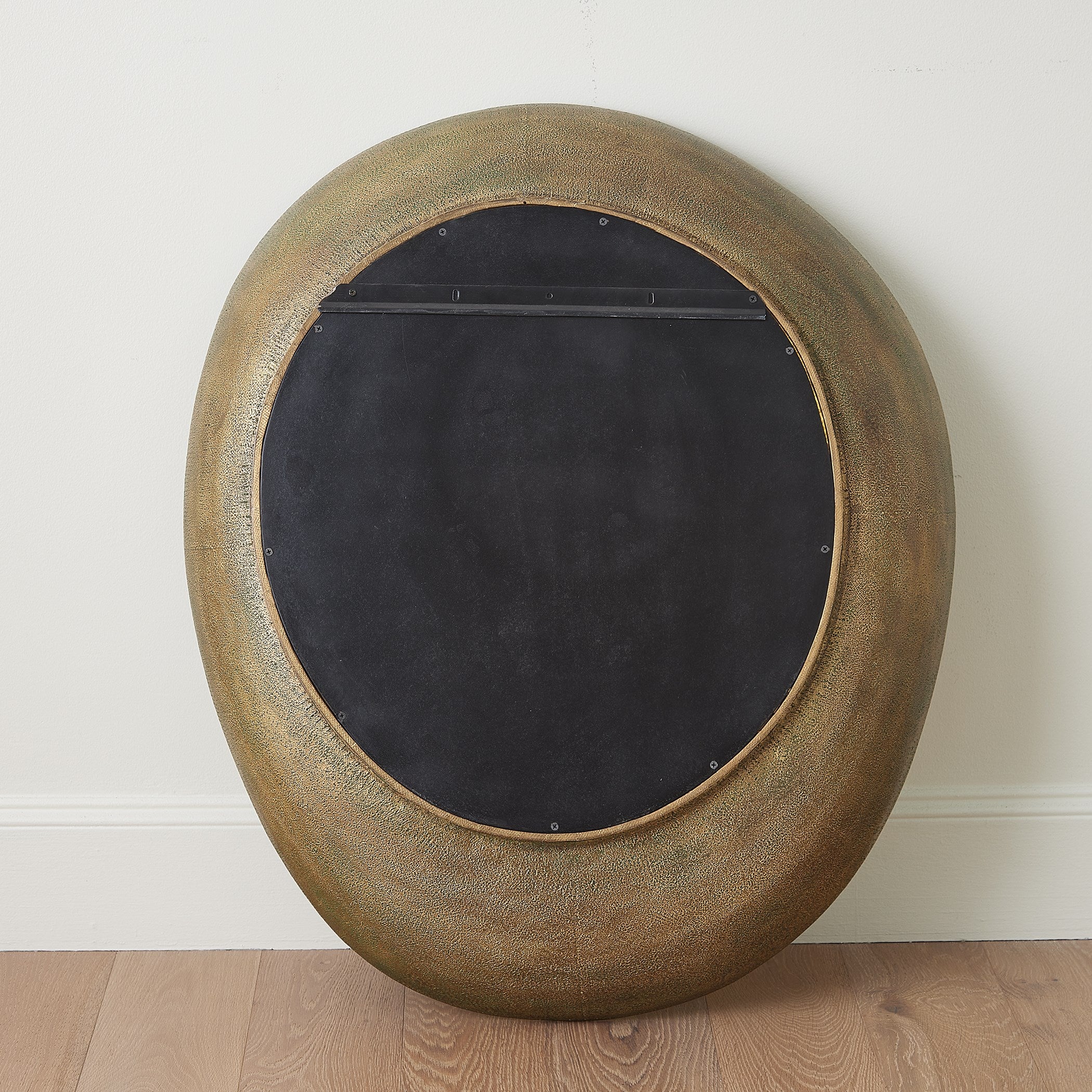 Global Views Antique Gold Saturn Mirror - Image 3