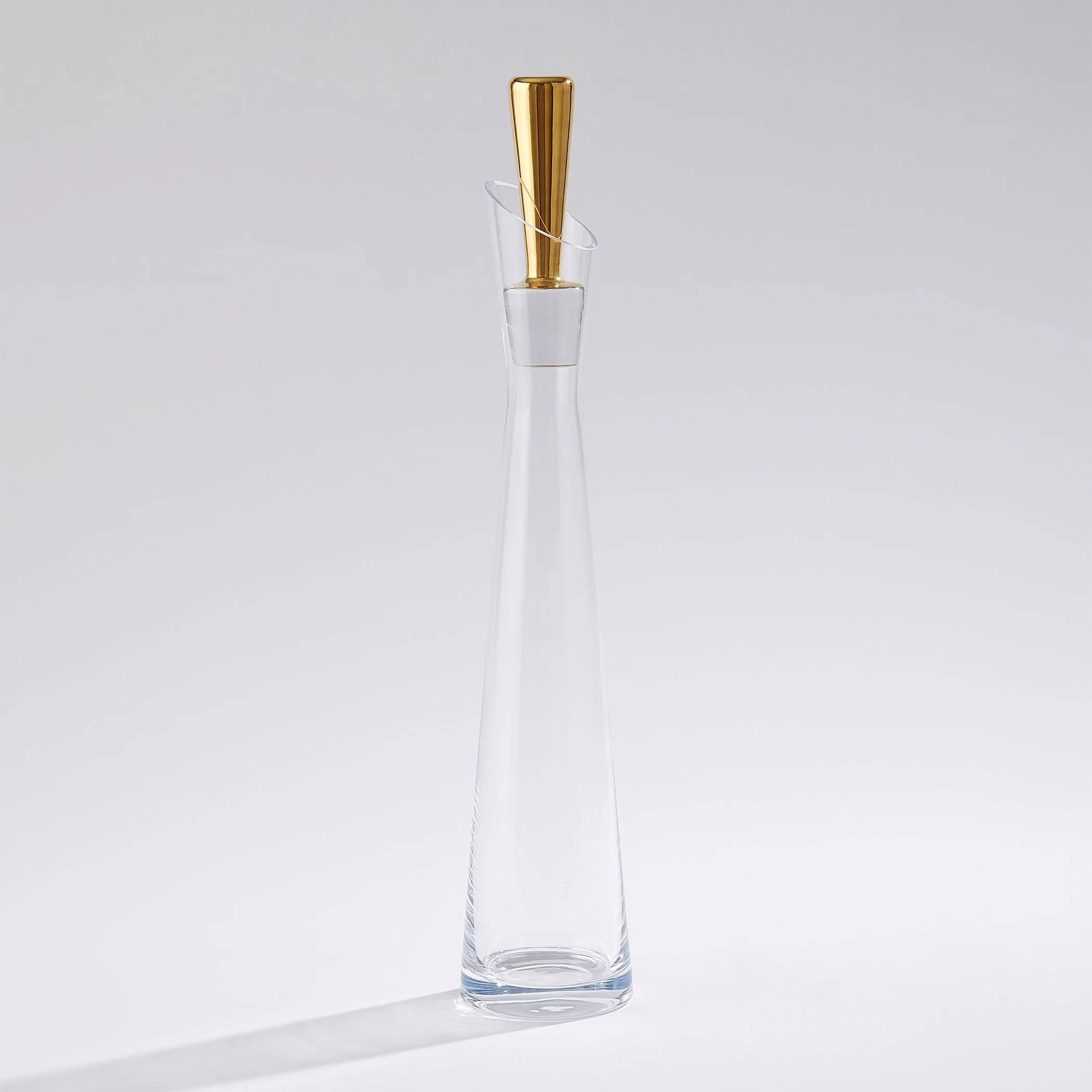 Global Views Gold Slant Decanter - Image 14