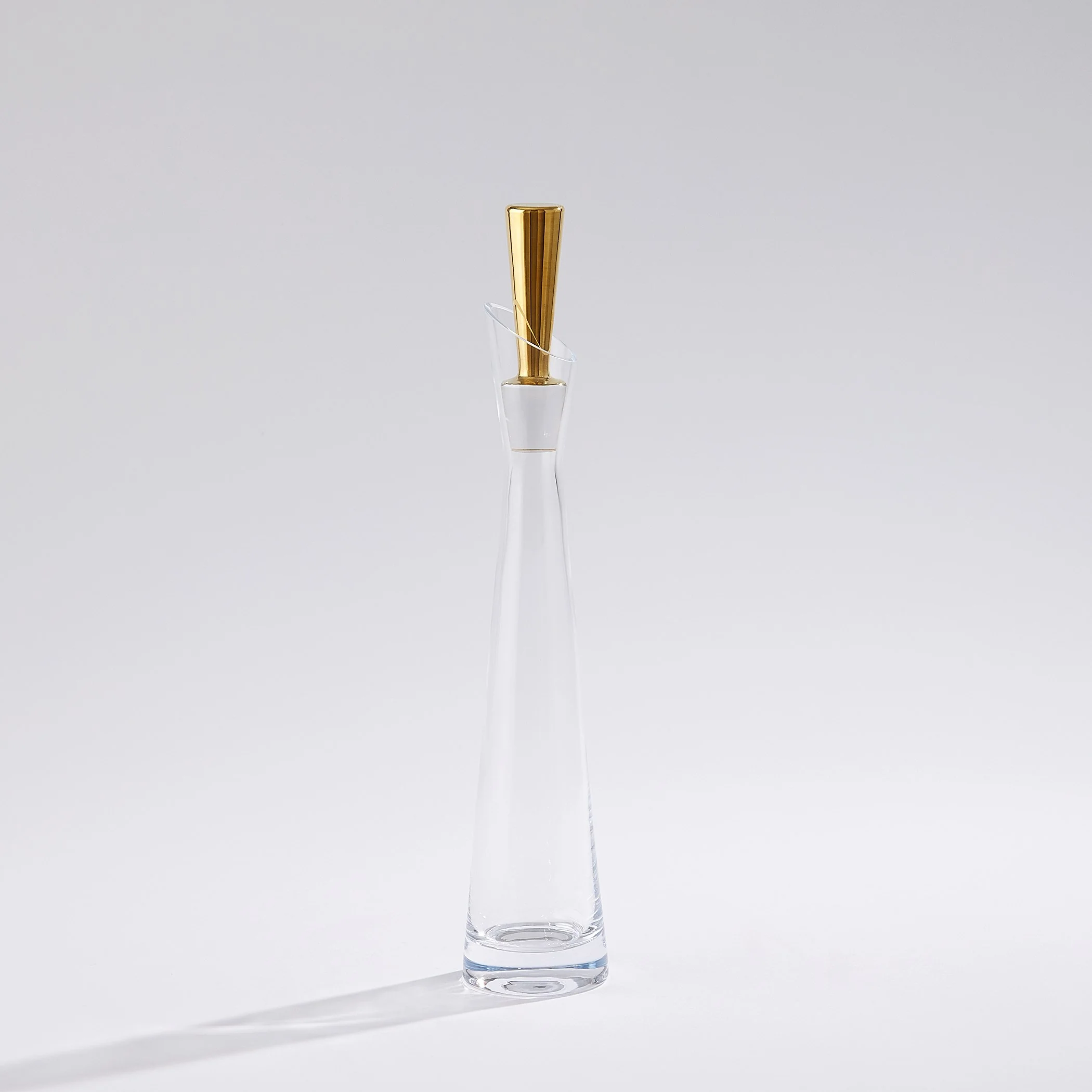 Global Views Gold Slant Decanter - Image 7
