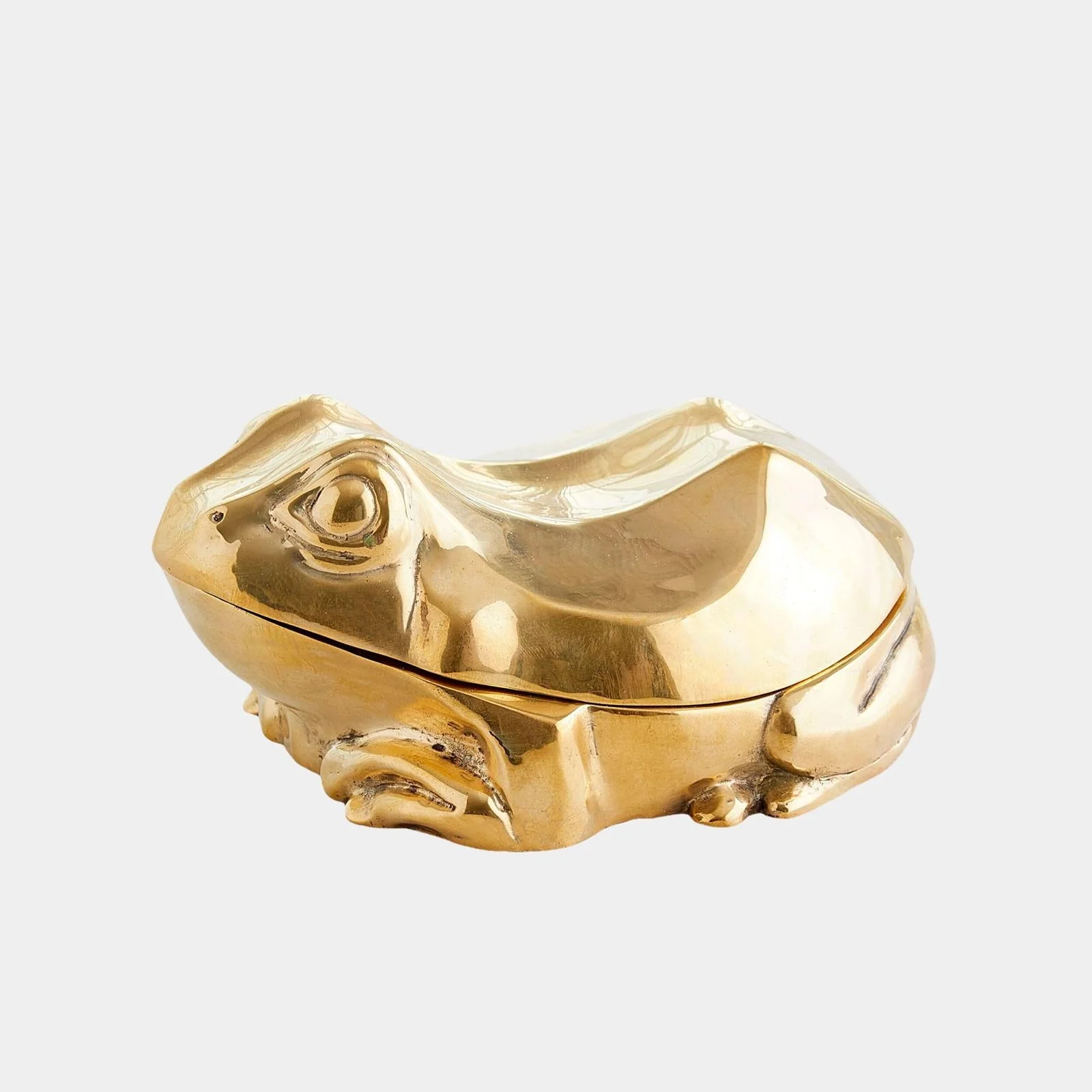 Global Views Solid Brass Frog Box - Image 4