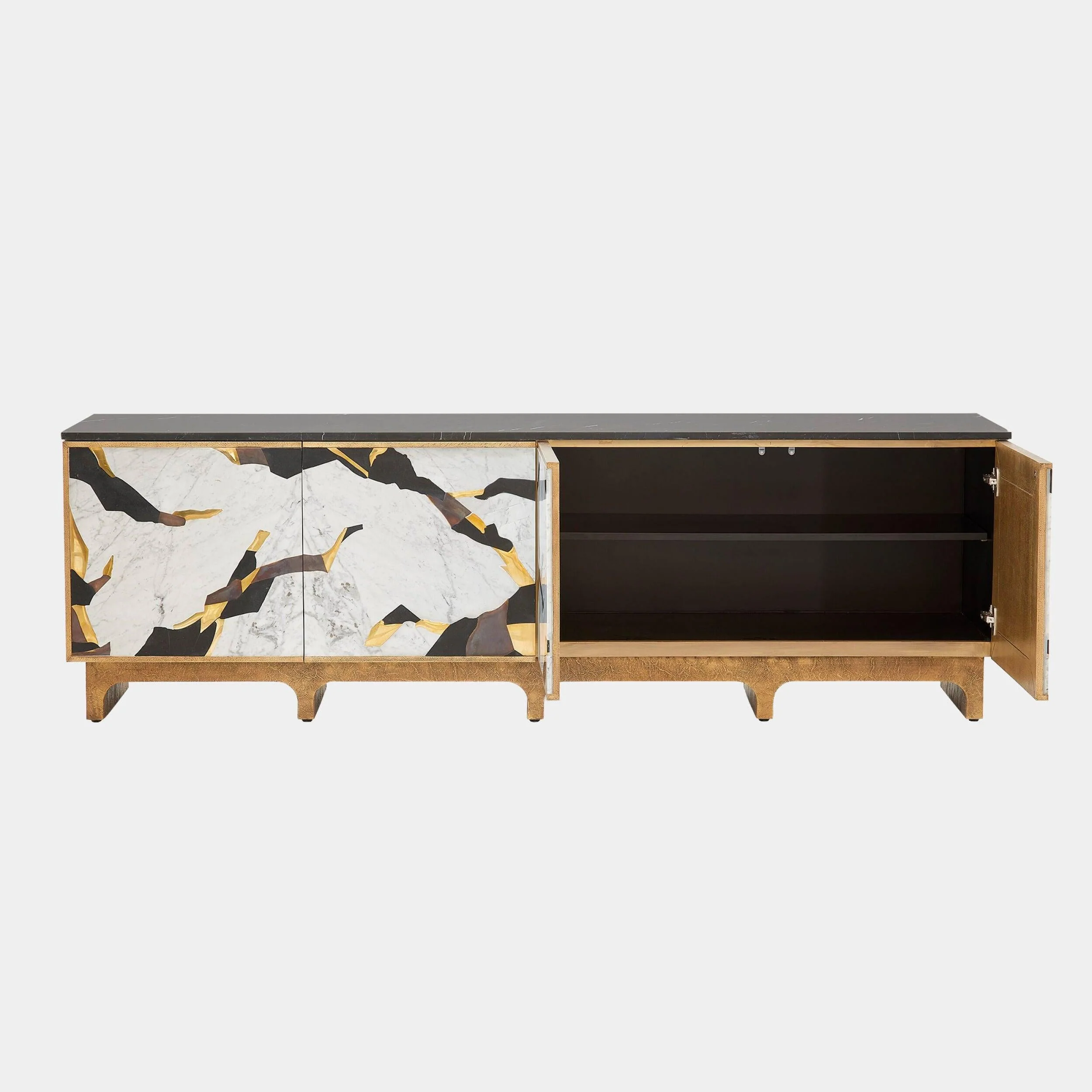 Global Views Sorprendente Inlay Cabinet - Image 3