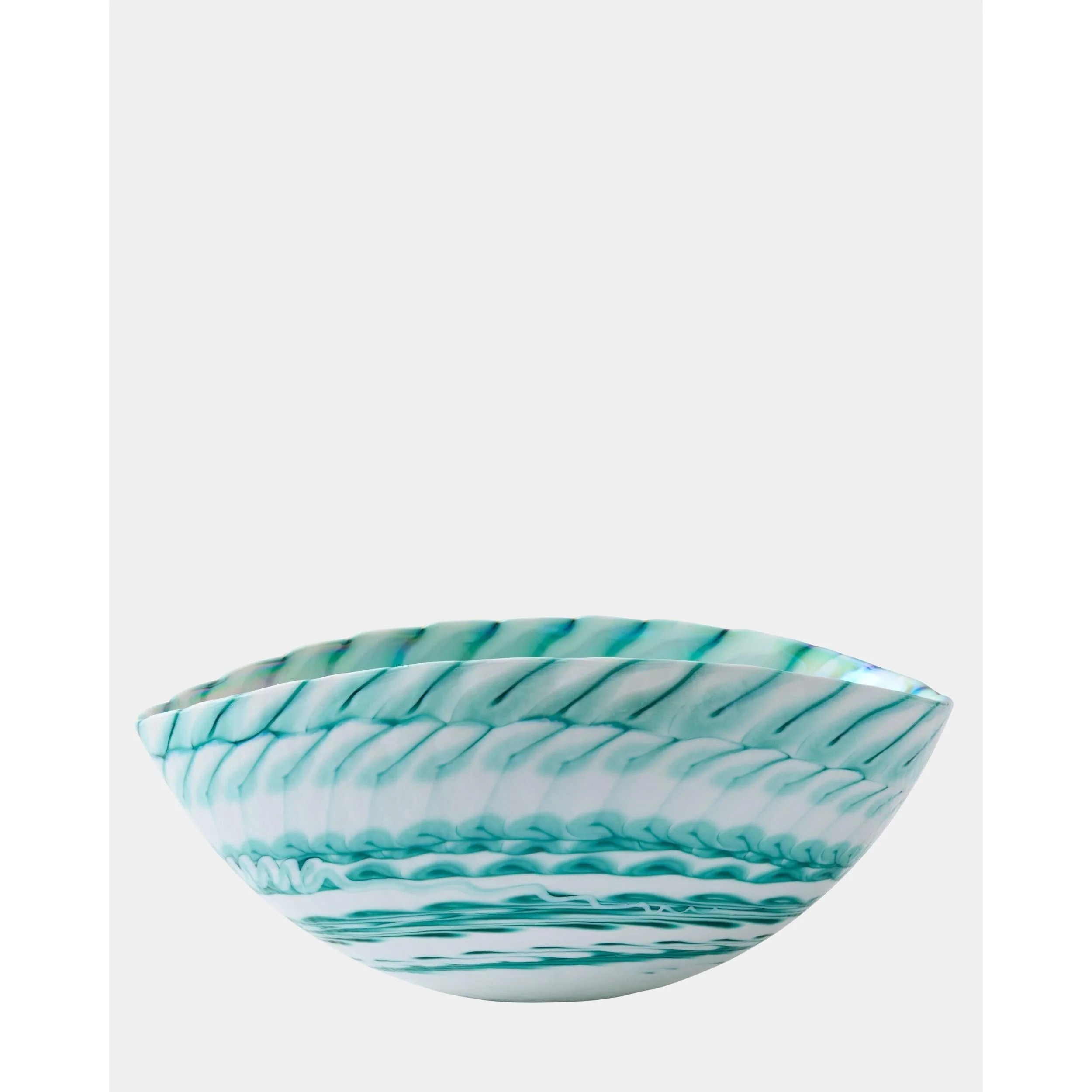 Global Views Spiral Threads Folded Bowl - Image 11