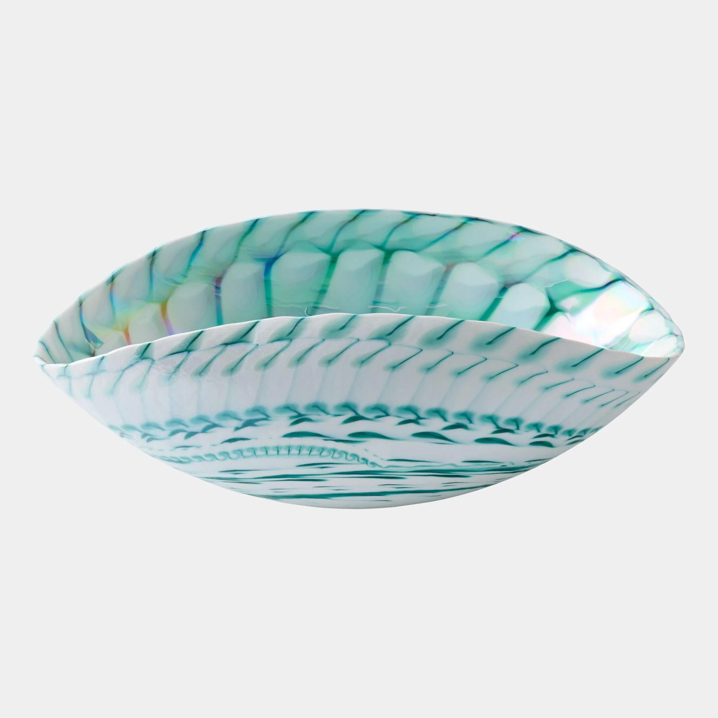 Global Views Spiral Threads Folded Bowl - Image 2