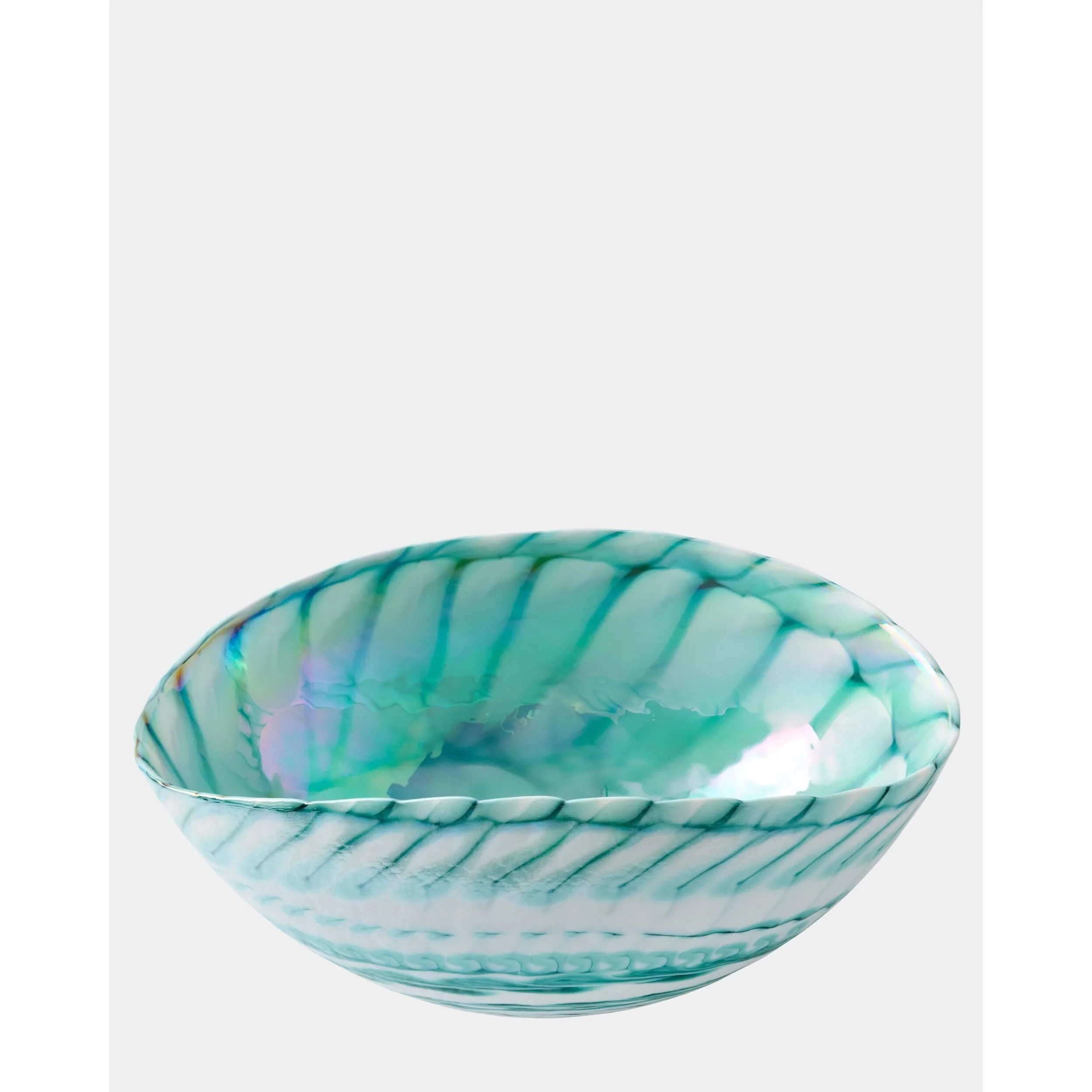 Global Views Spiral Threads Folded Bowl - Image 3