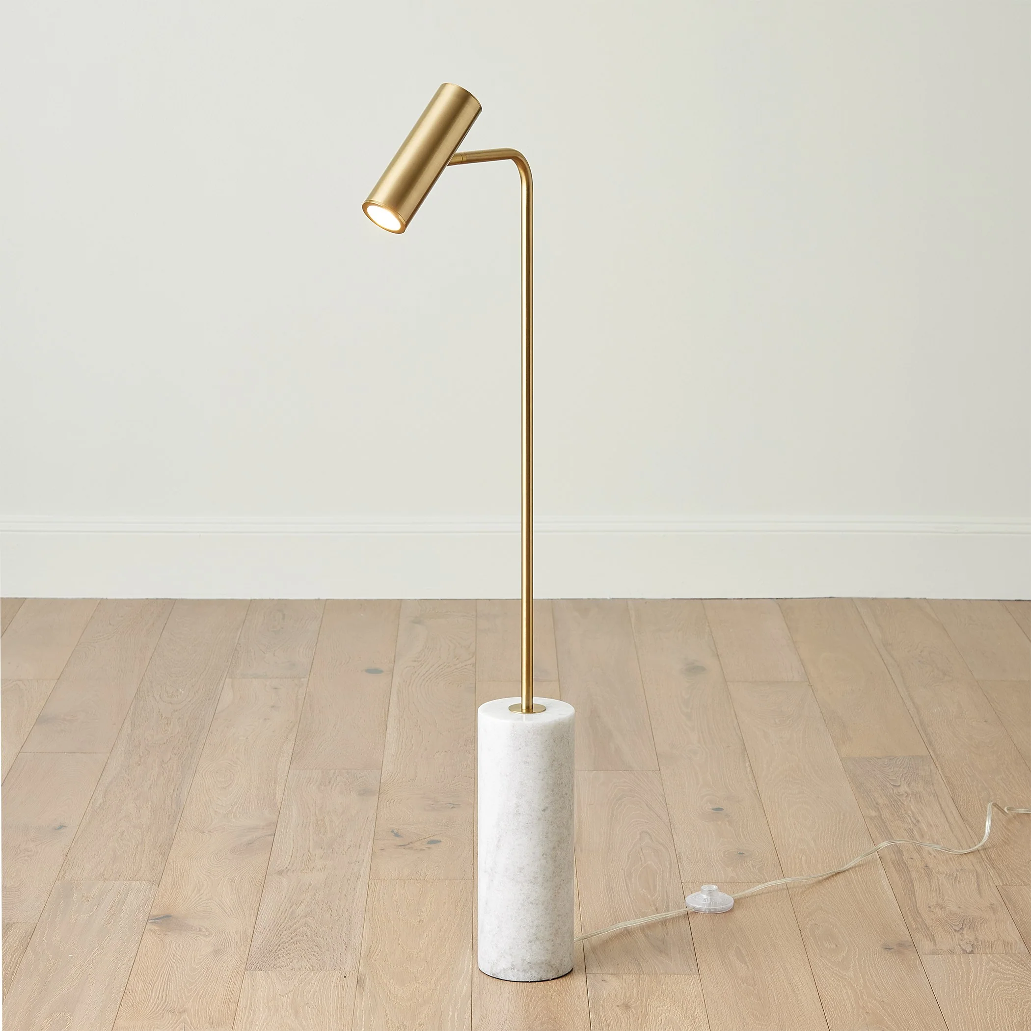 Global Views Brass Spotlight Floor Lamp - Image 7