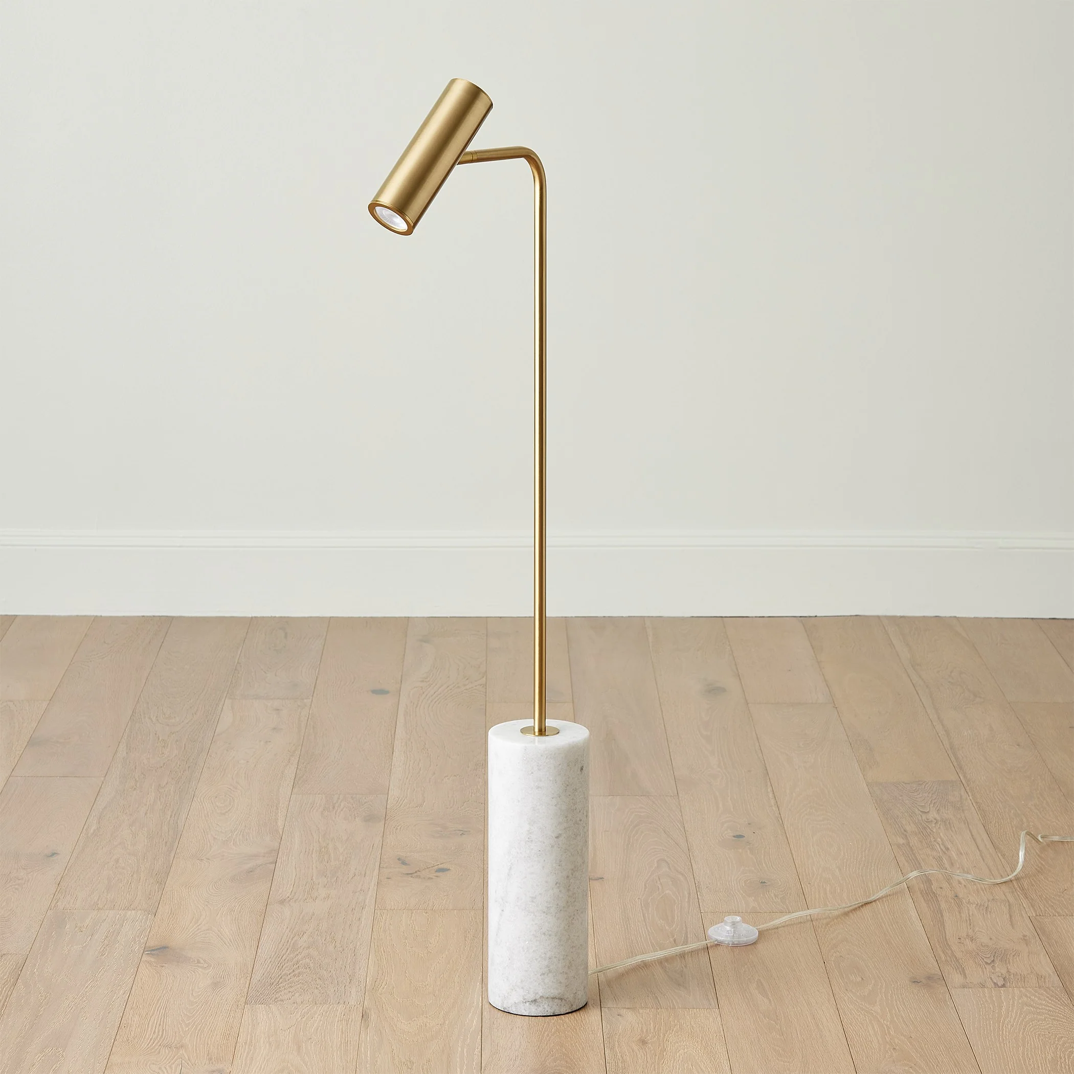 Global Views Brass Spotlight Floor Lamp - Image 8