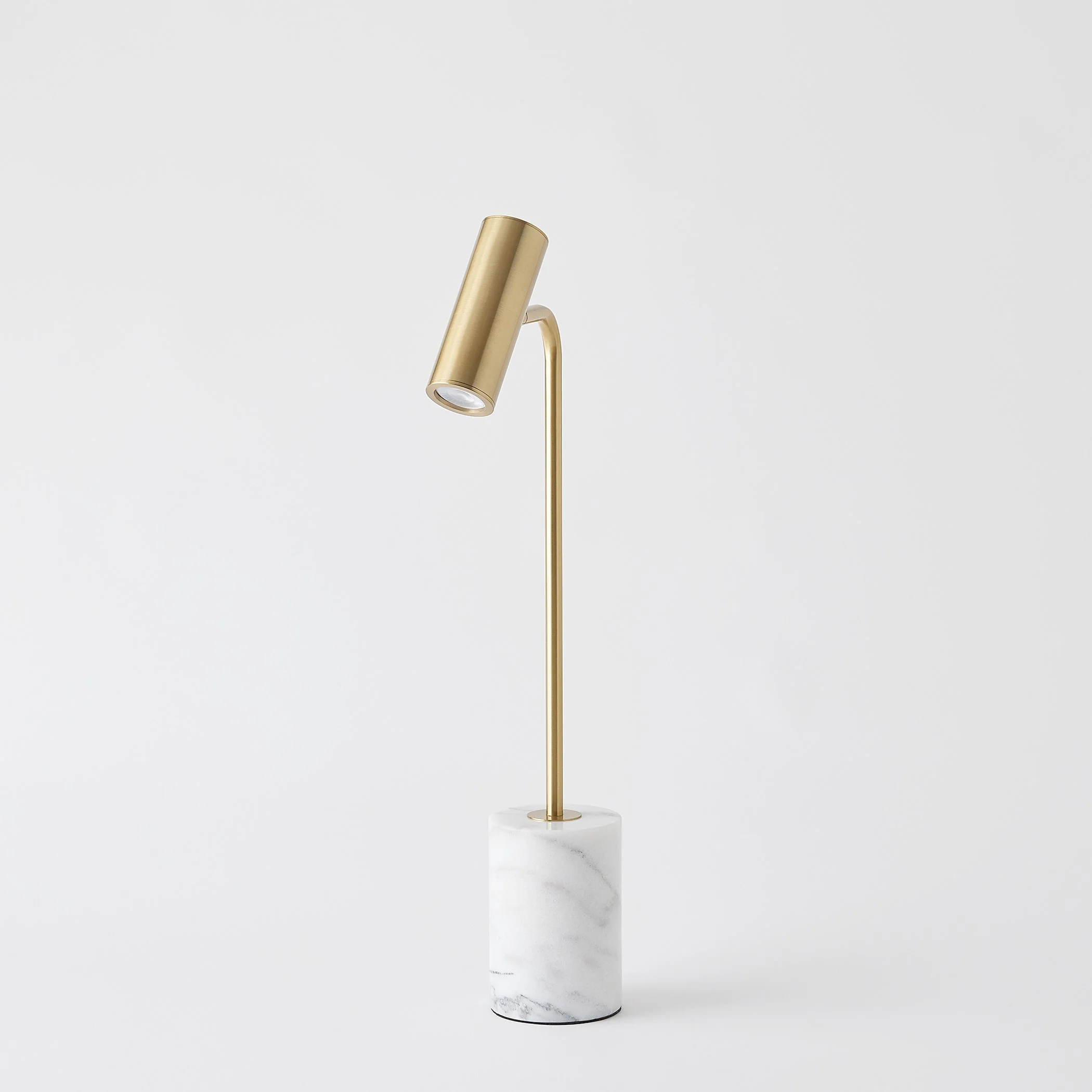 Global Views Brass Spotlight Table Lamp - Image 3