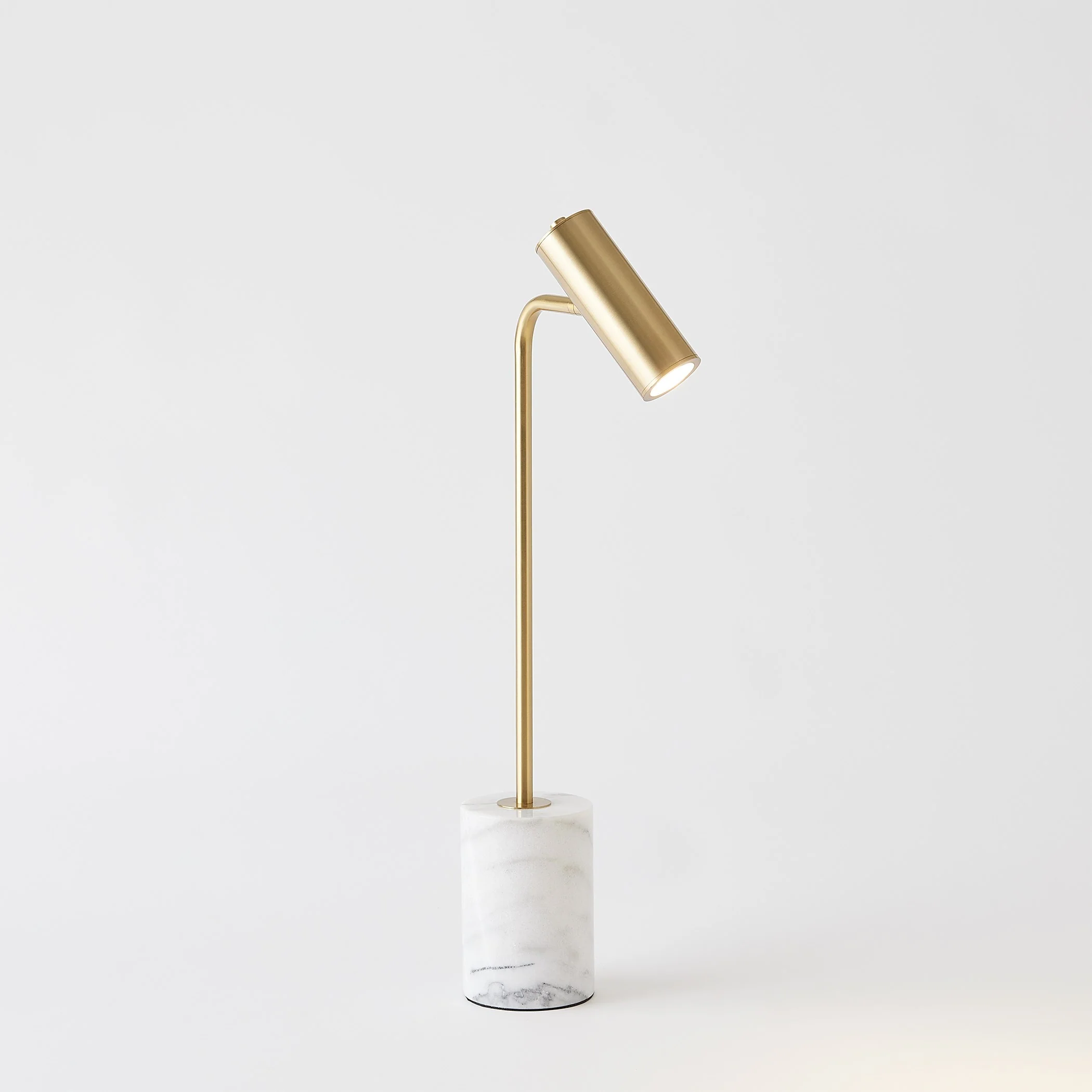 Global Views Brass Spotlight Table Lamp - Image 5