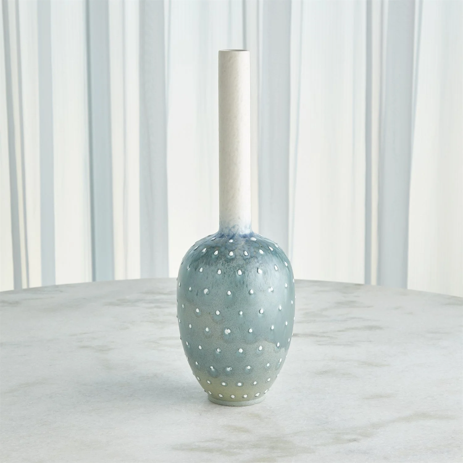 Global Views Lambs Ear Spotted Vase - Image 7