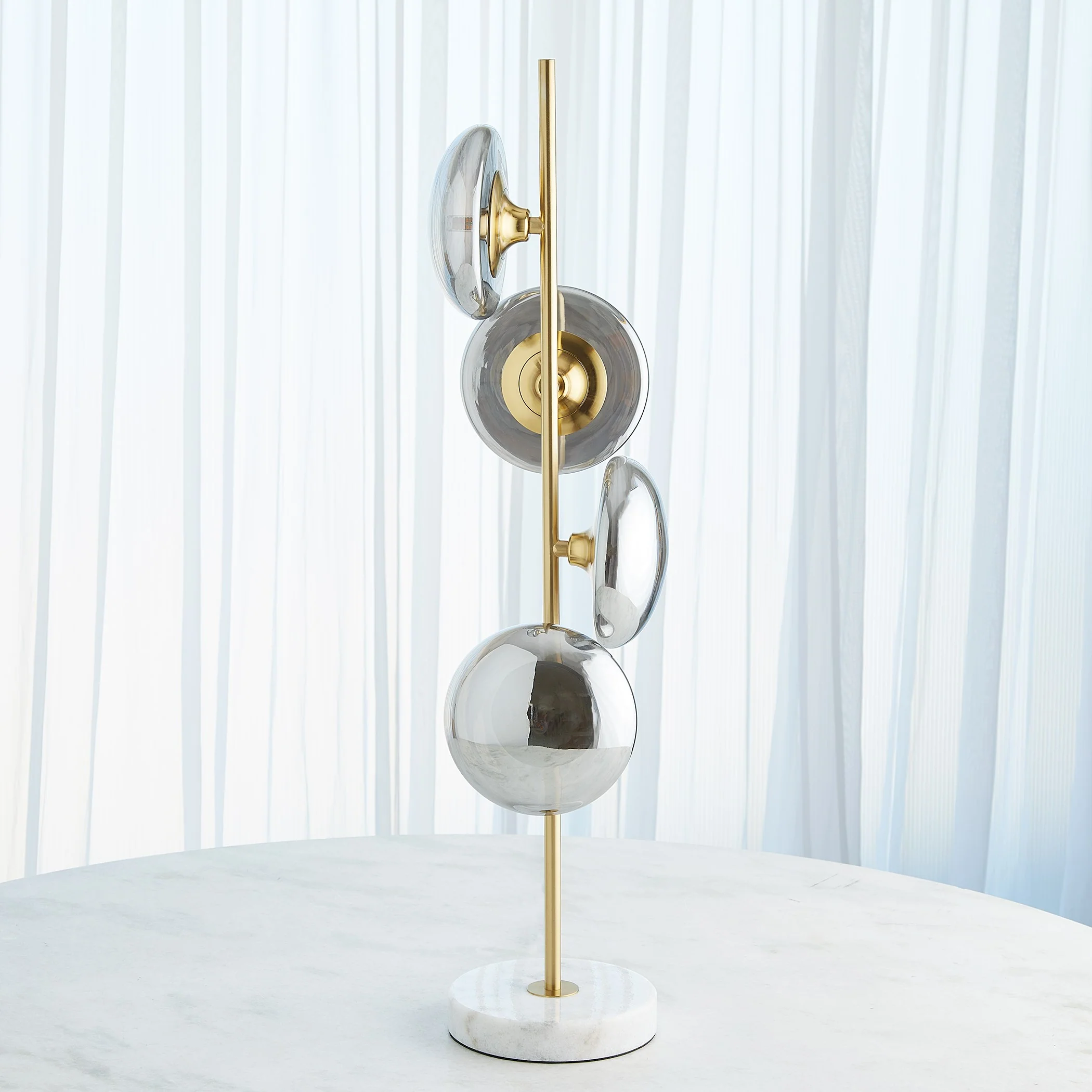 Global Views oke Brass Stellar Table Lamp - Image 11