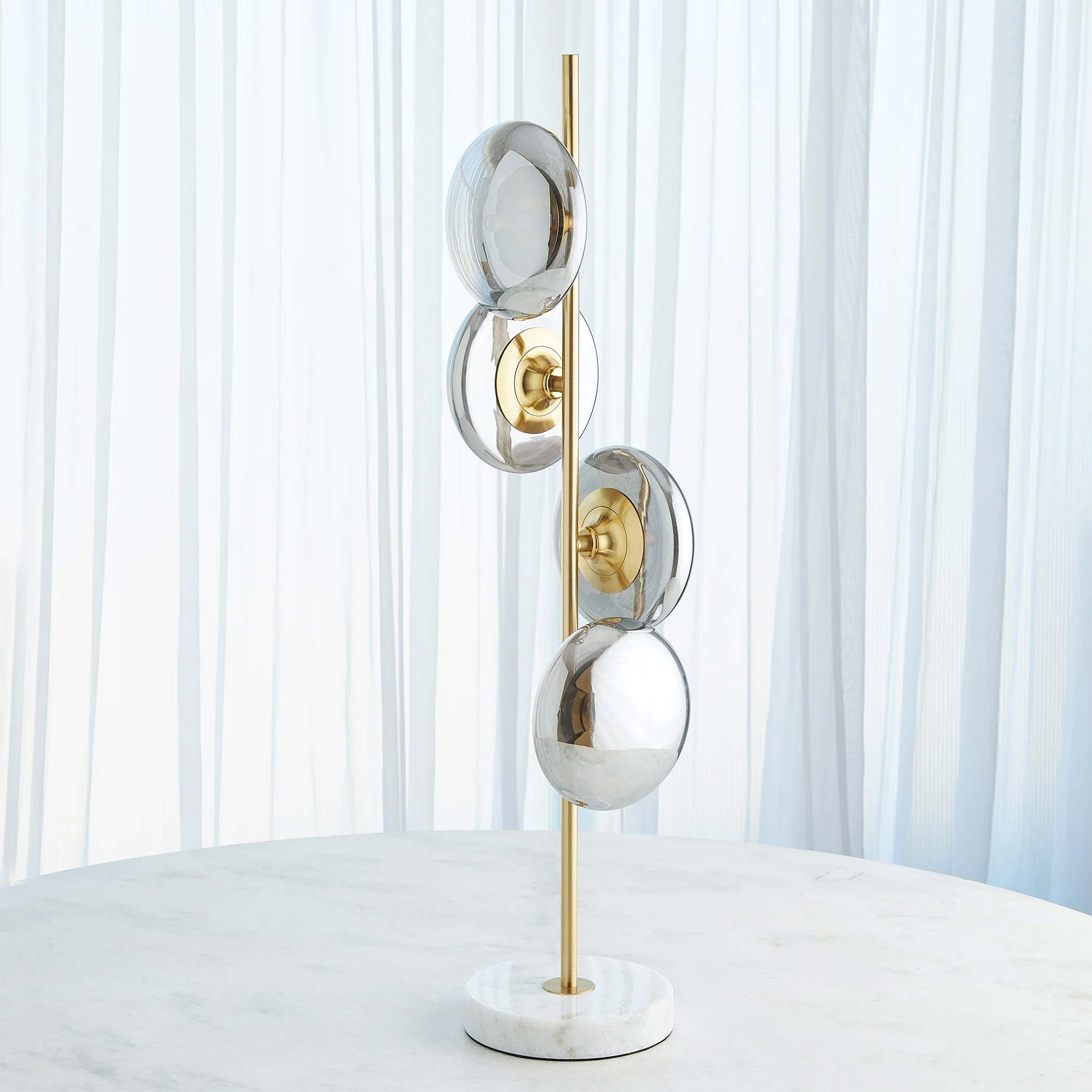 Global Views oke Brass Stellar Table Lamp - Image 12