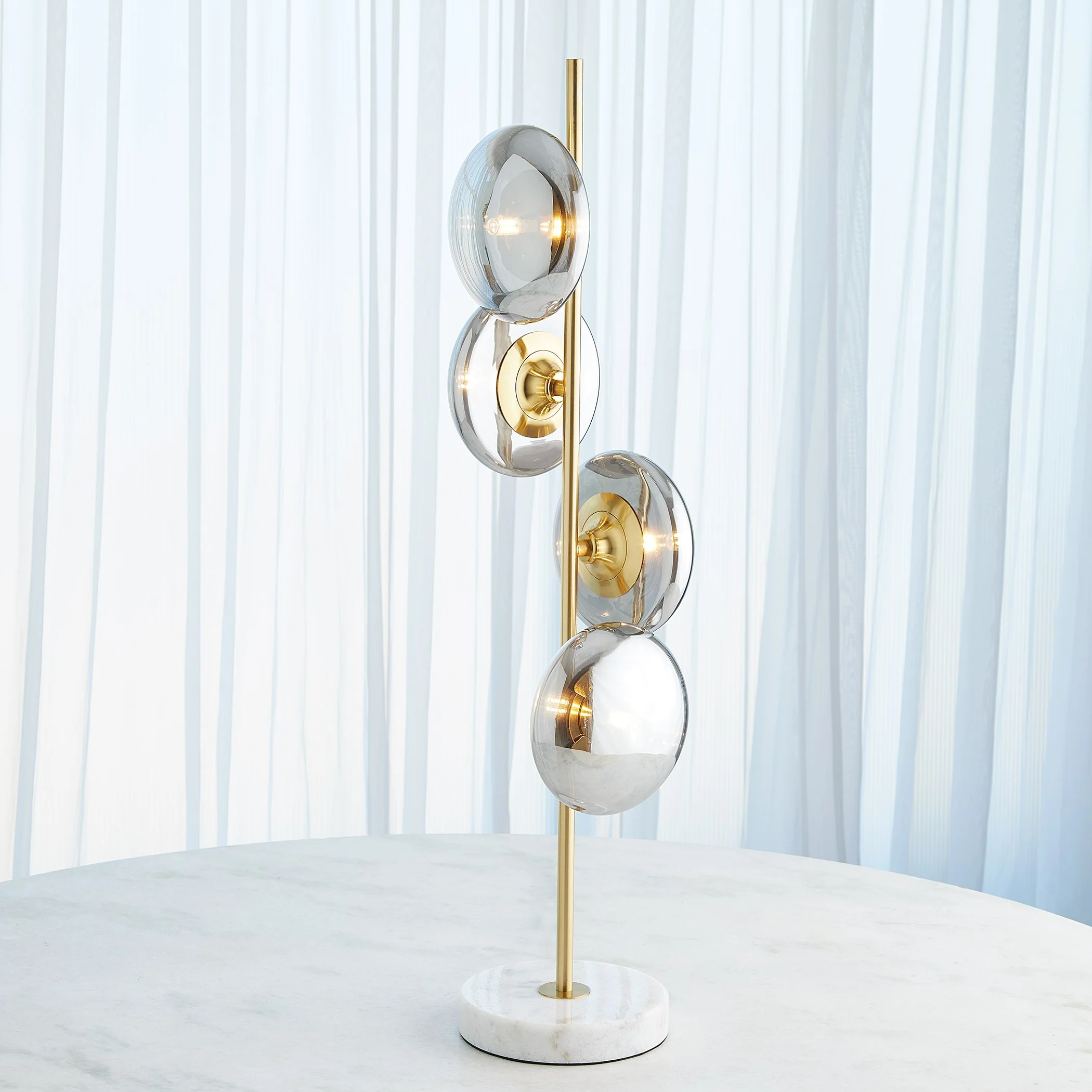 Global Views oke Brass Stellar Table Lamp - Image 13