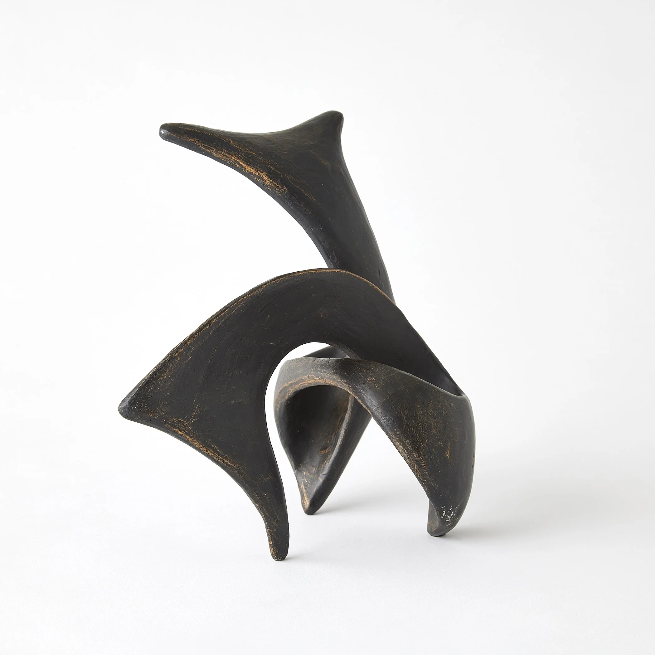 Global Views Bronze Strombus Sculpture - Image 4