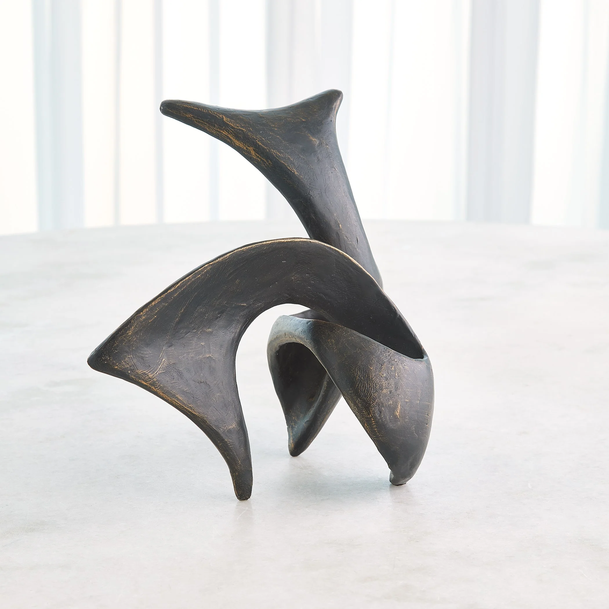 Global Views Bronze Strombus Sculpture - Image 5
