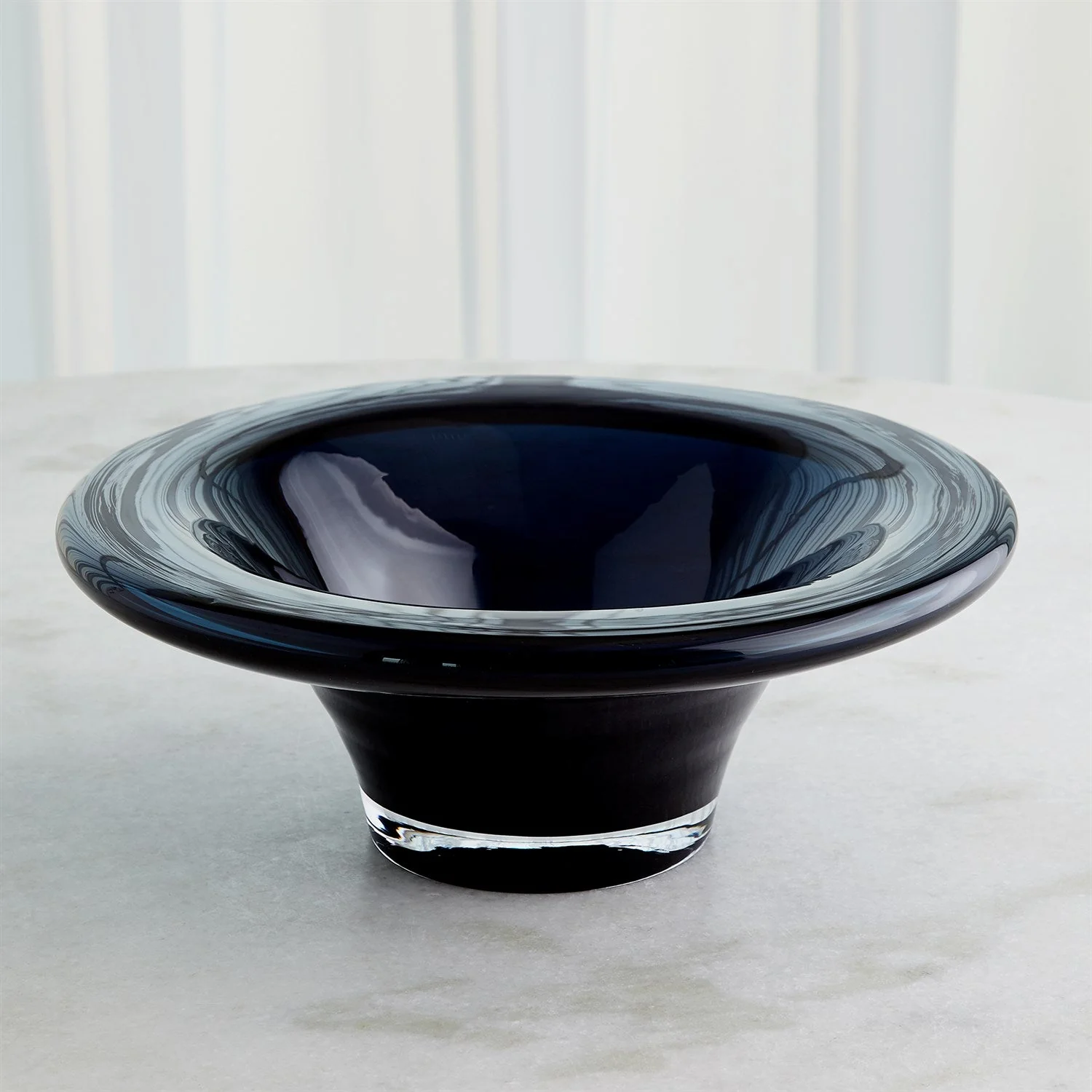 Global Views Night Blue Tourneau Bowl - Image 3