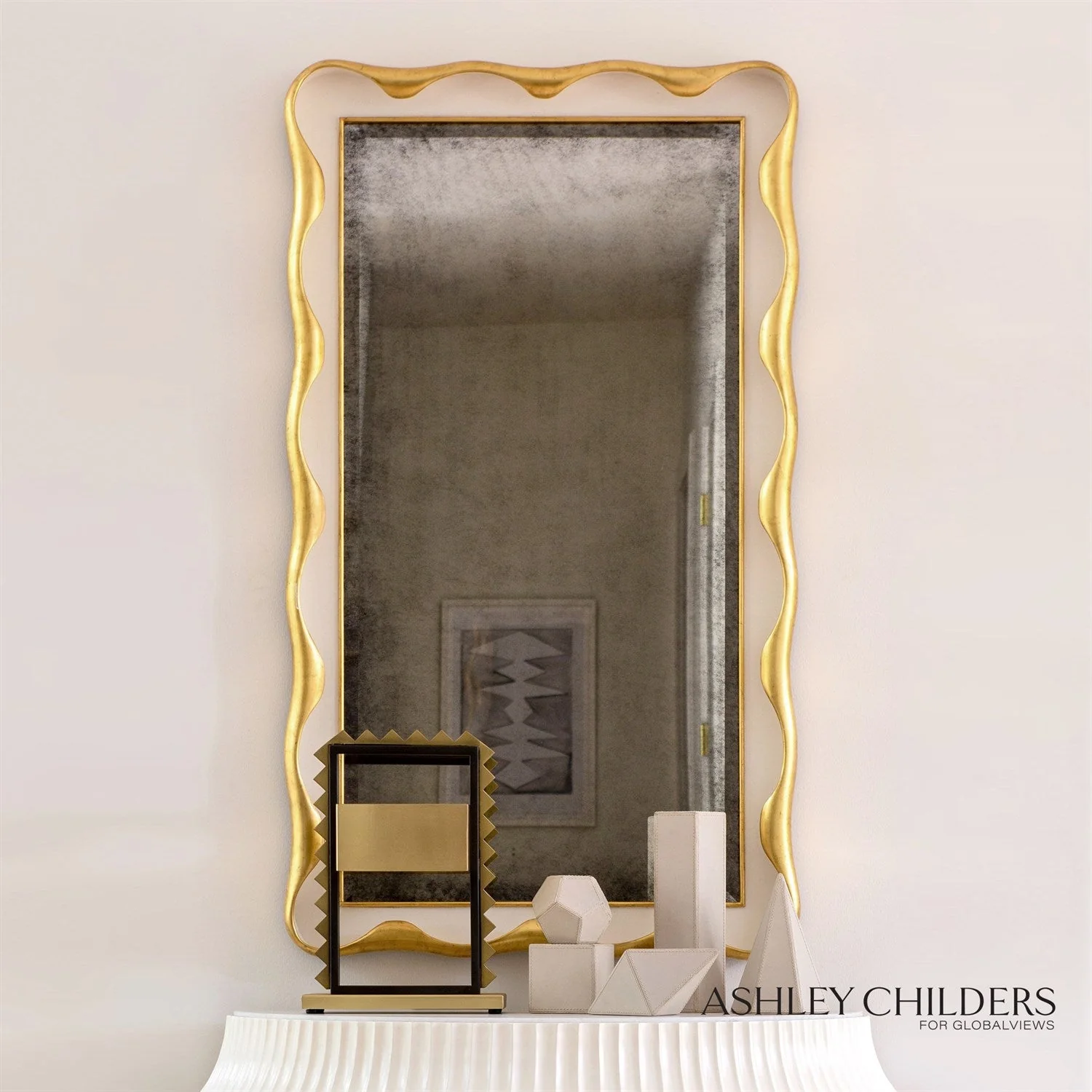 Global Views Venus Leaning Mirror by Ashley Childers - Image 7