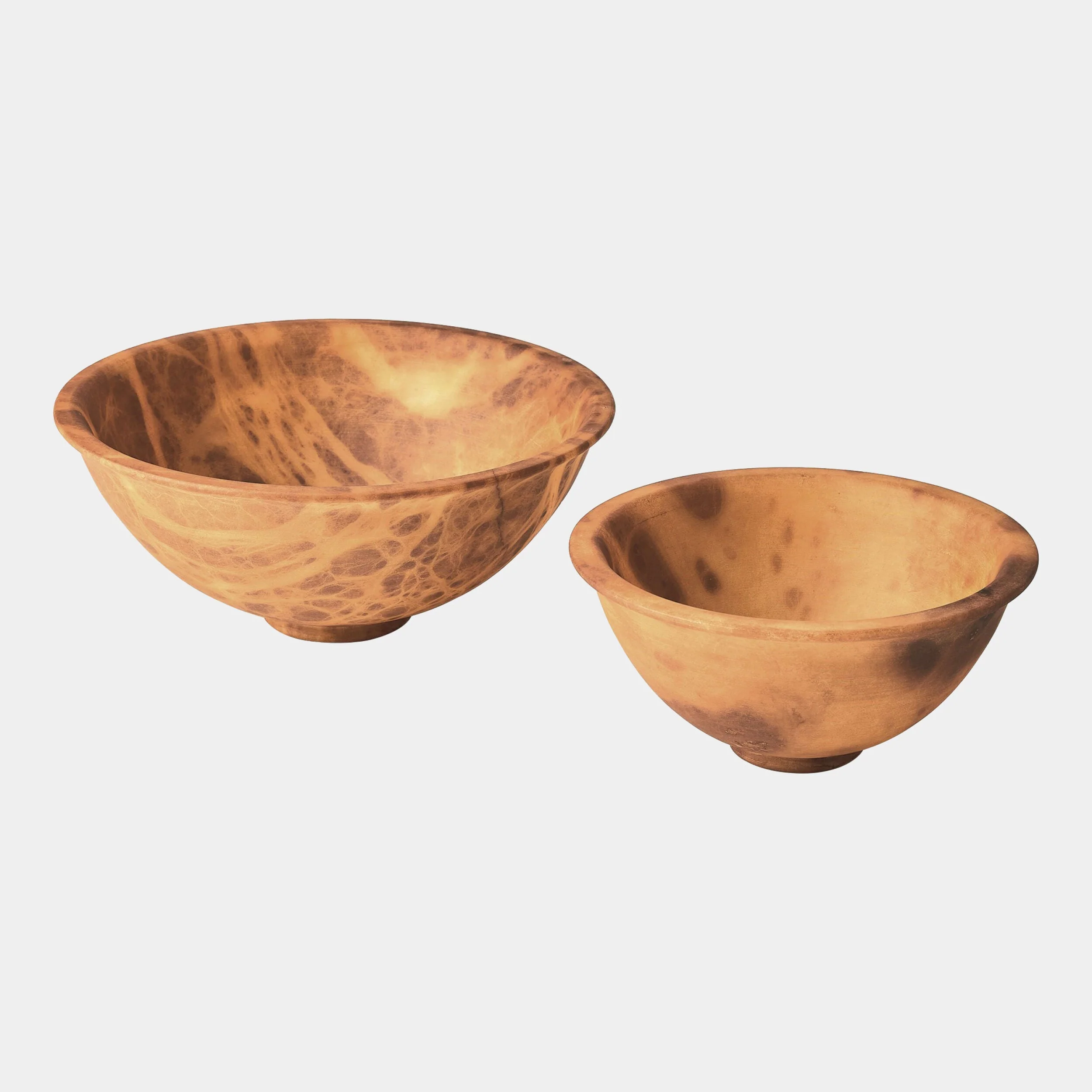 Global Views White Oiled Alabaster Bowl Clearance - Image 6