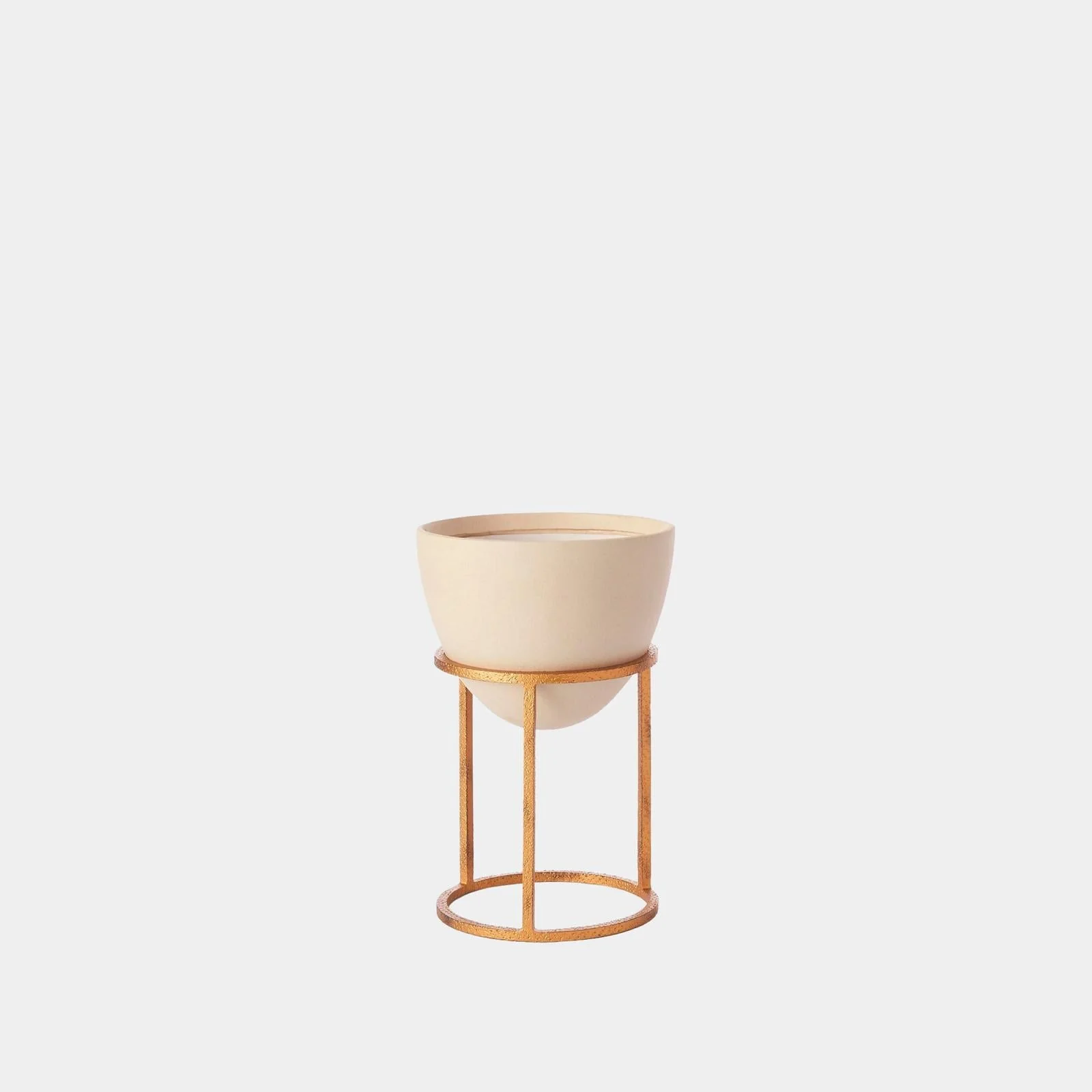 Global Views Wise Egg Antique Gold Leaf Planter - Image 6