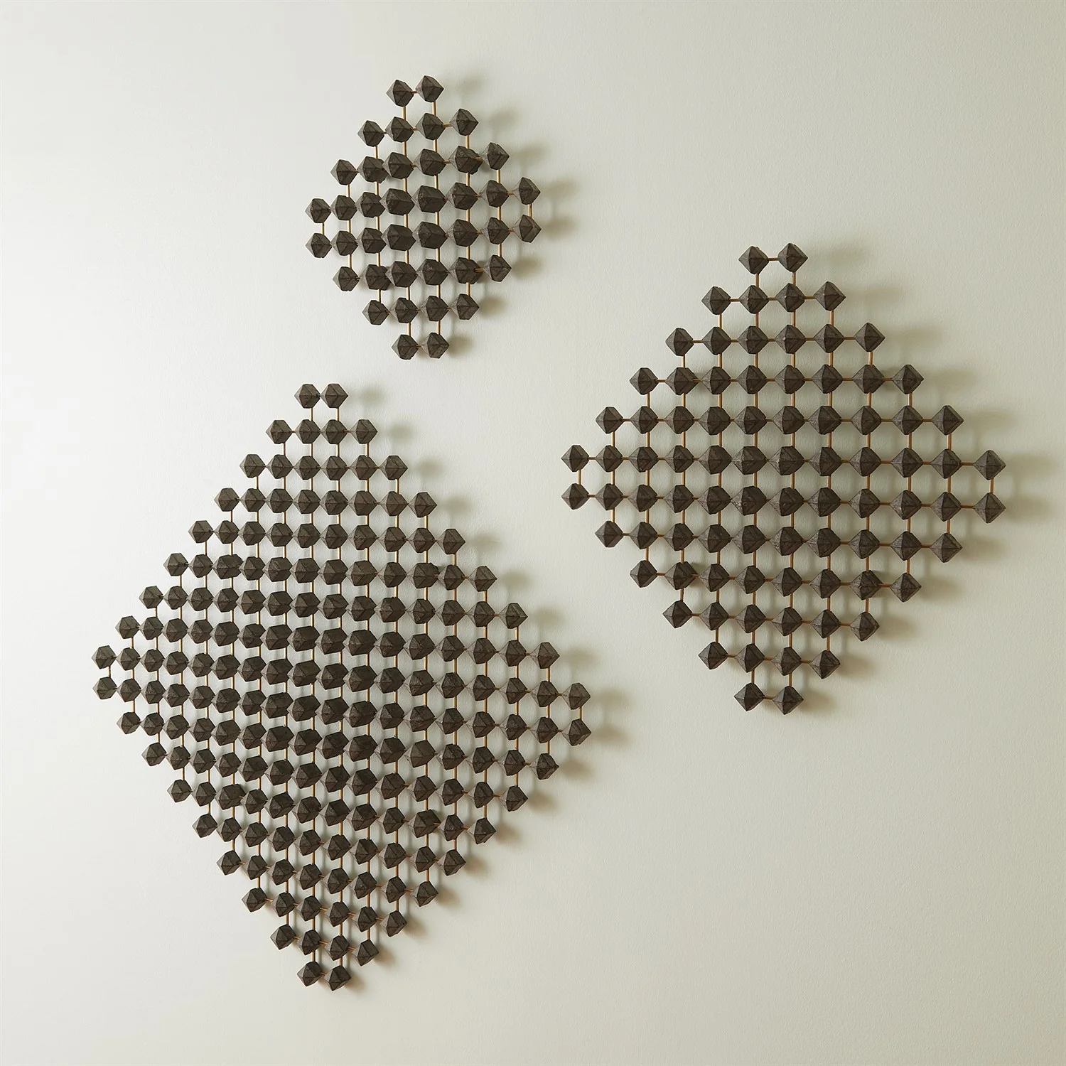 Global Views Wood Brass Ramus Wall Art - Image 5