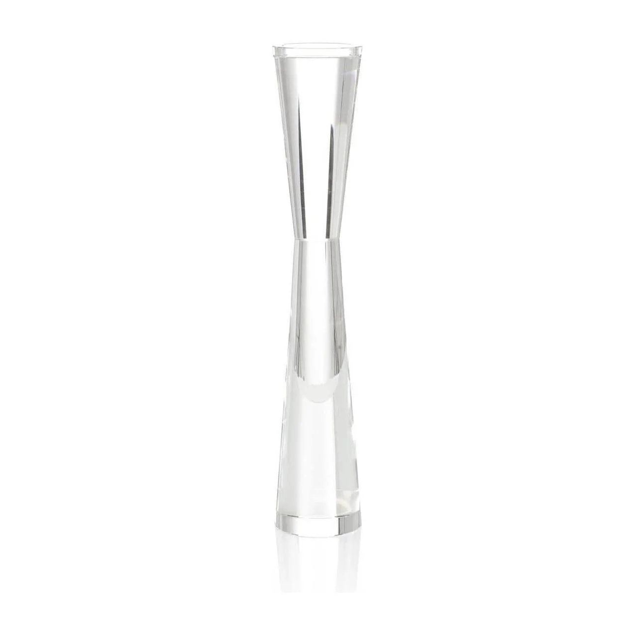 John Richard Decor Crystal Hourglass Candleholder I