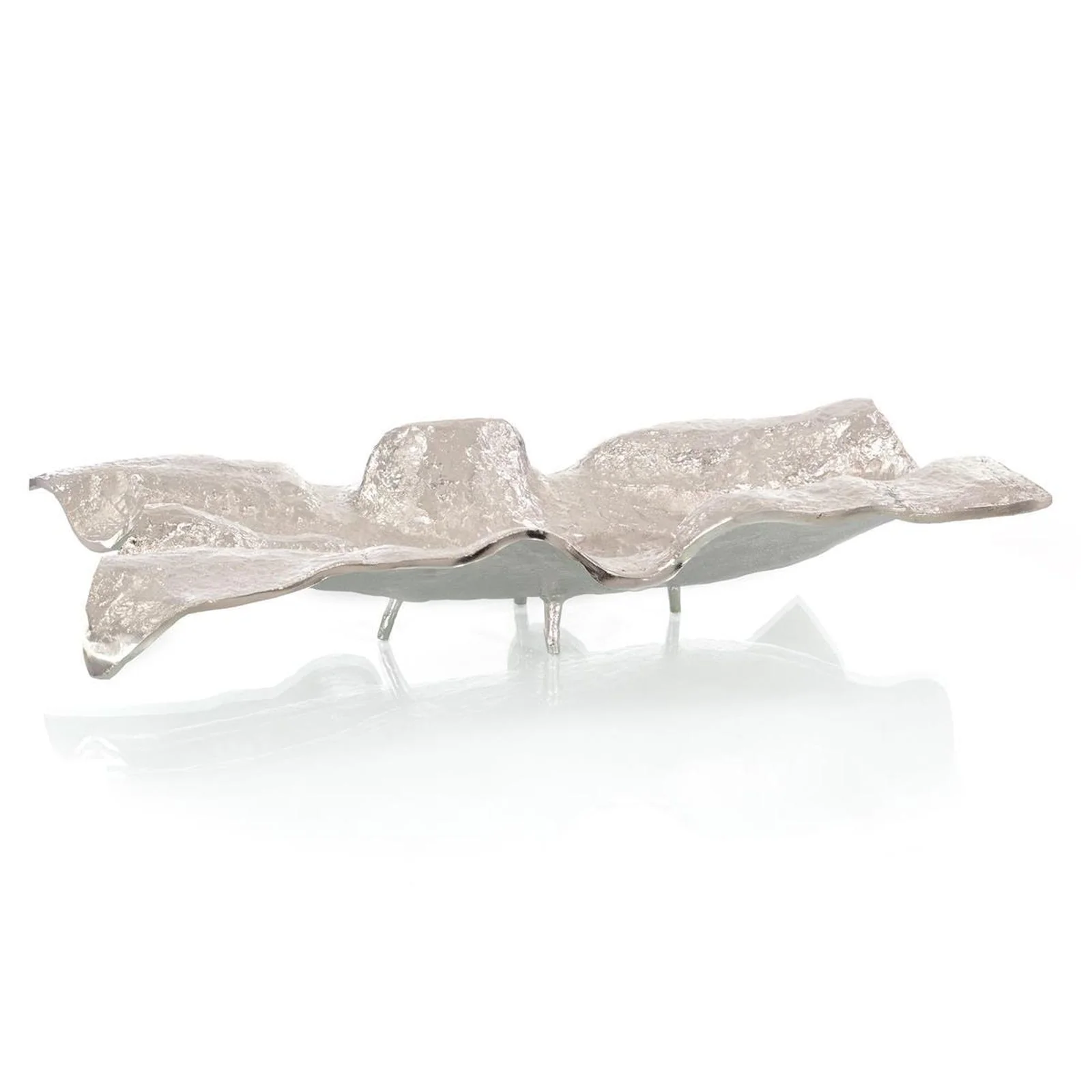 John Richard Decor Draped Fabric Rectangular Bowl