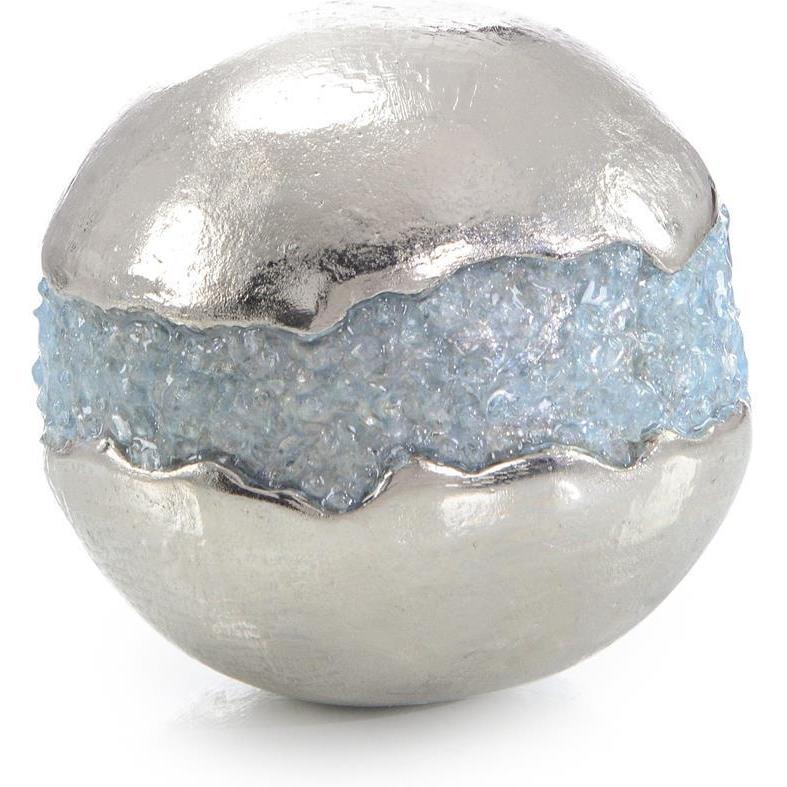 John Richard Decor Orbis Sculpture I, Nickel
