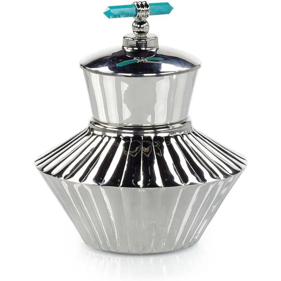 John Richard Decor Turquoise Vessel
