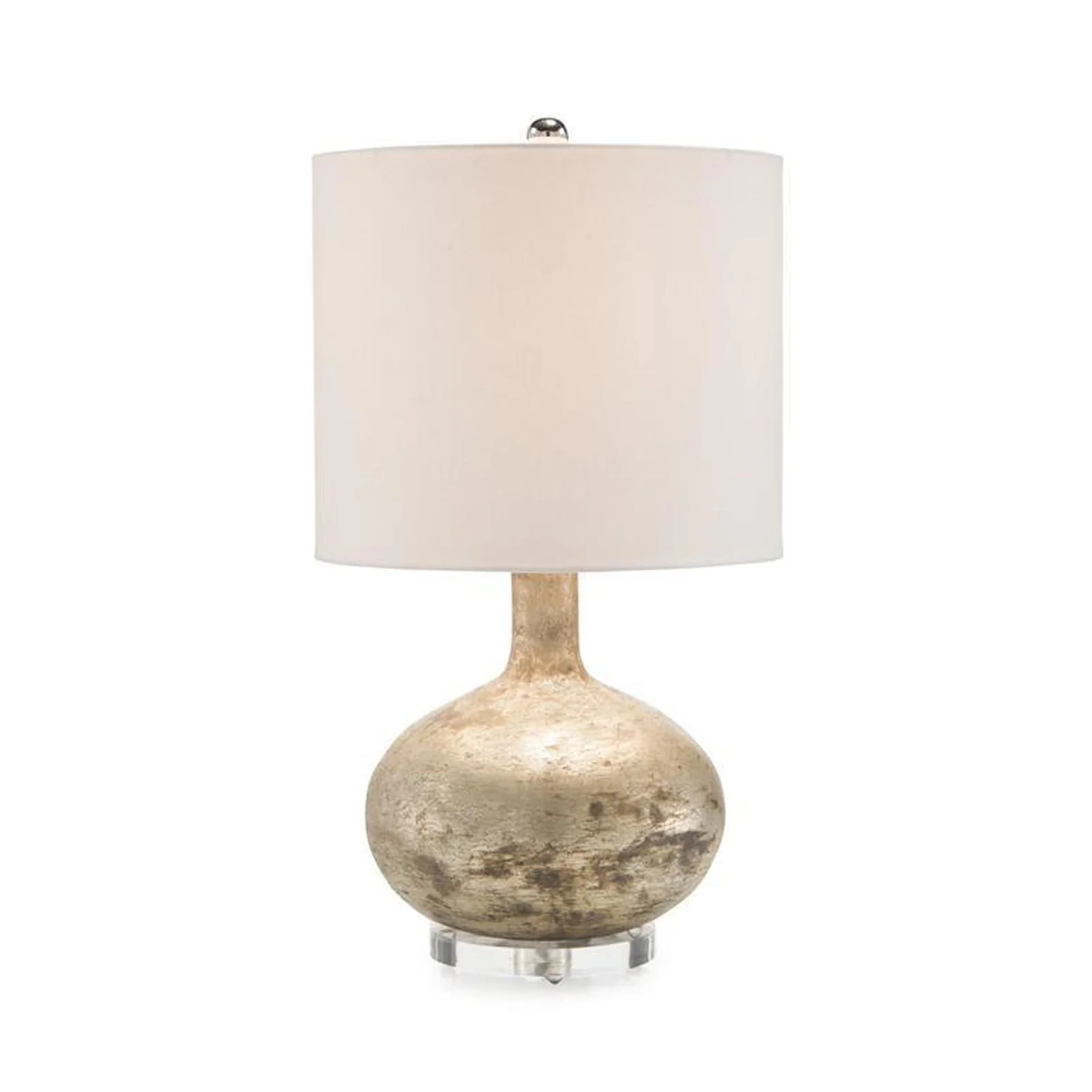 John Richard Glass Textured Table Lamp