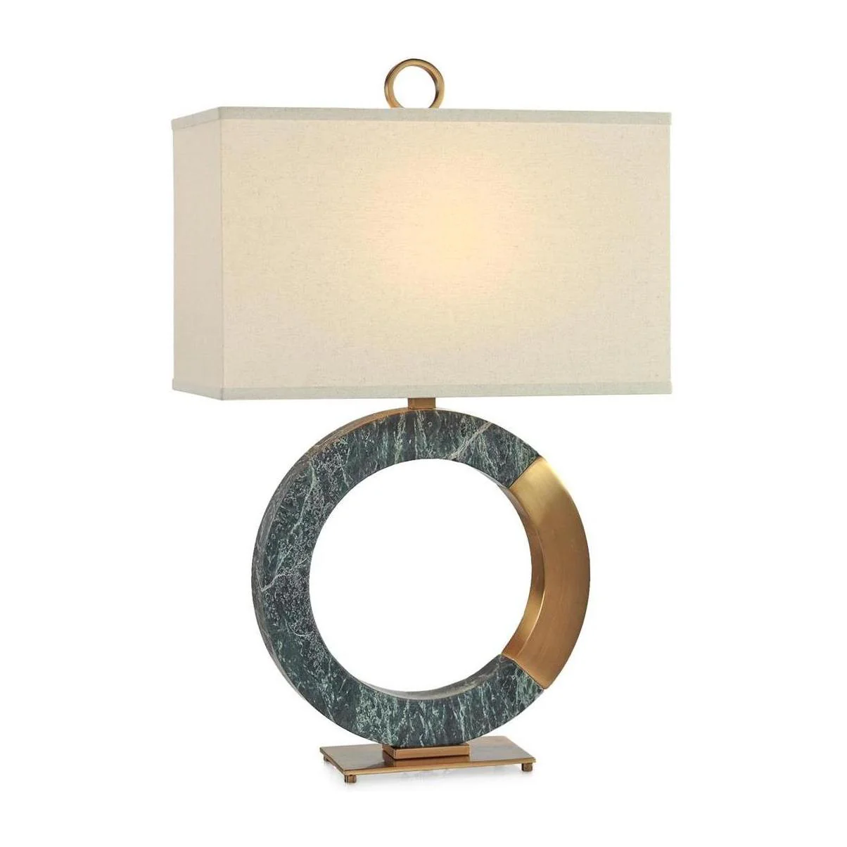 John Richard Marble Ring Table Lamp