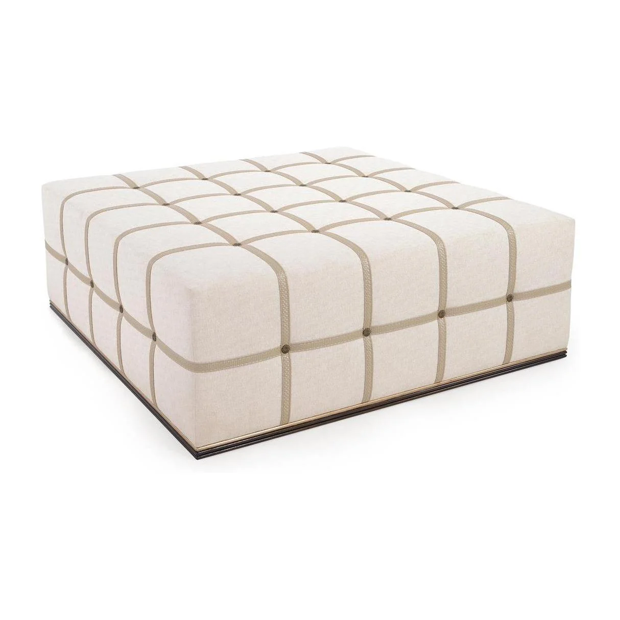 John Richard Steamer Trunk Cocktail Ottoman