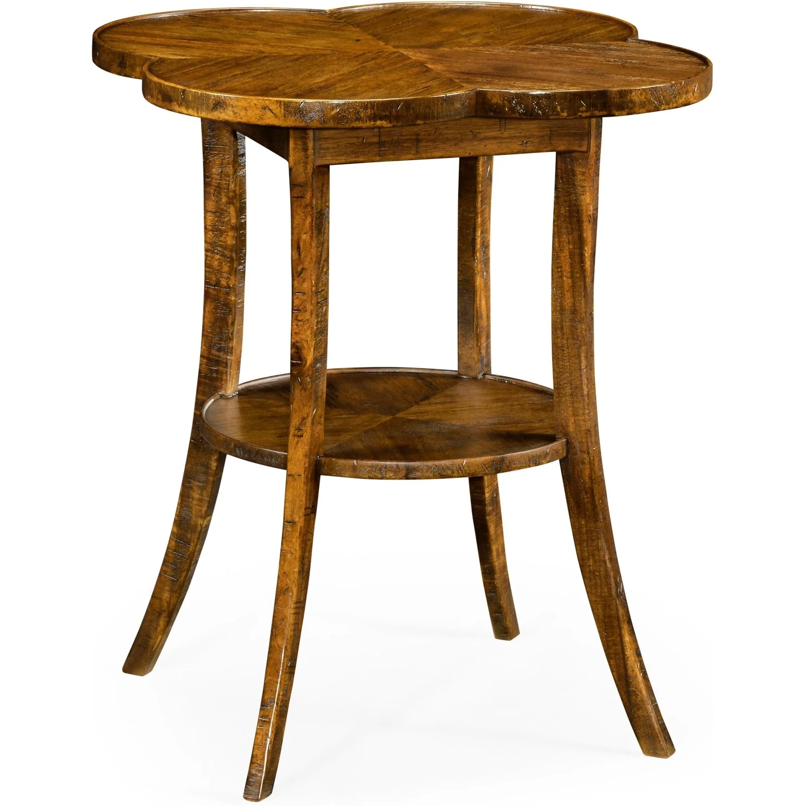 Jonathan Charles Casual Accents Quatrefoil Lamp Table (491043) - Image 6