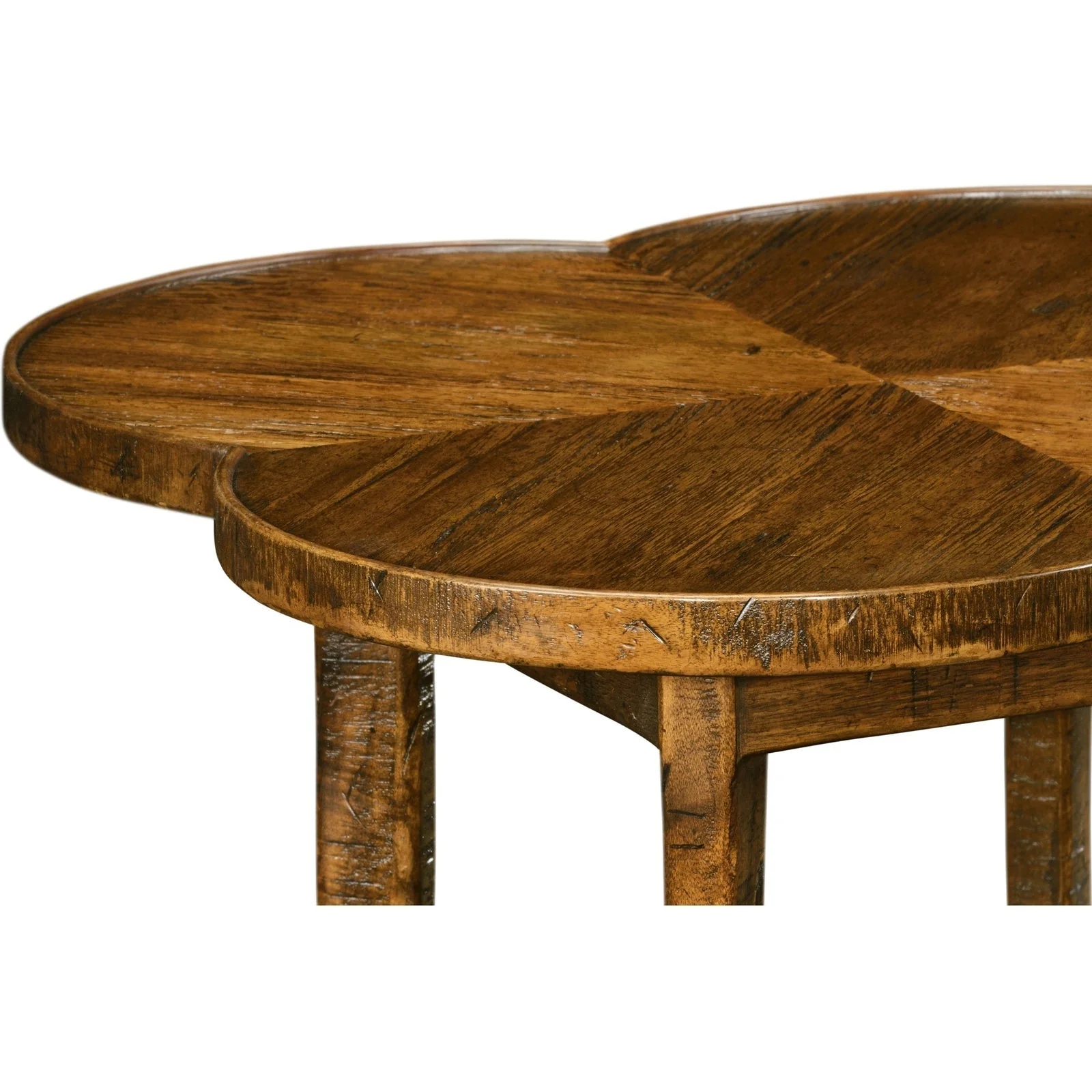 Jonathan Charles Casual Accents Quatrefoil Lamp Table (491043) - Image 9