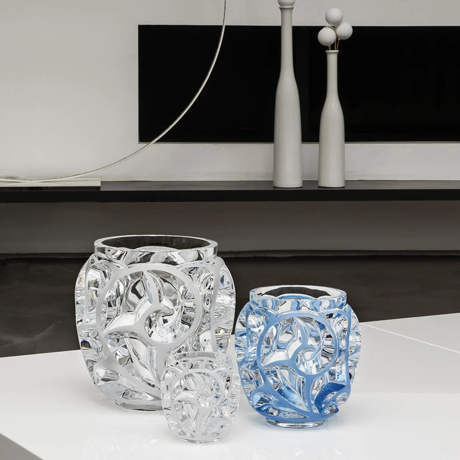 Lalique Tourbillons Grand Vase - Image 4