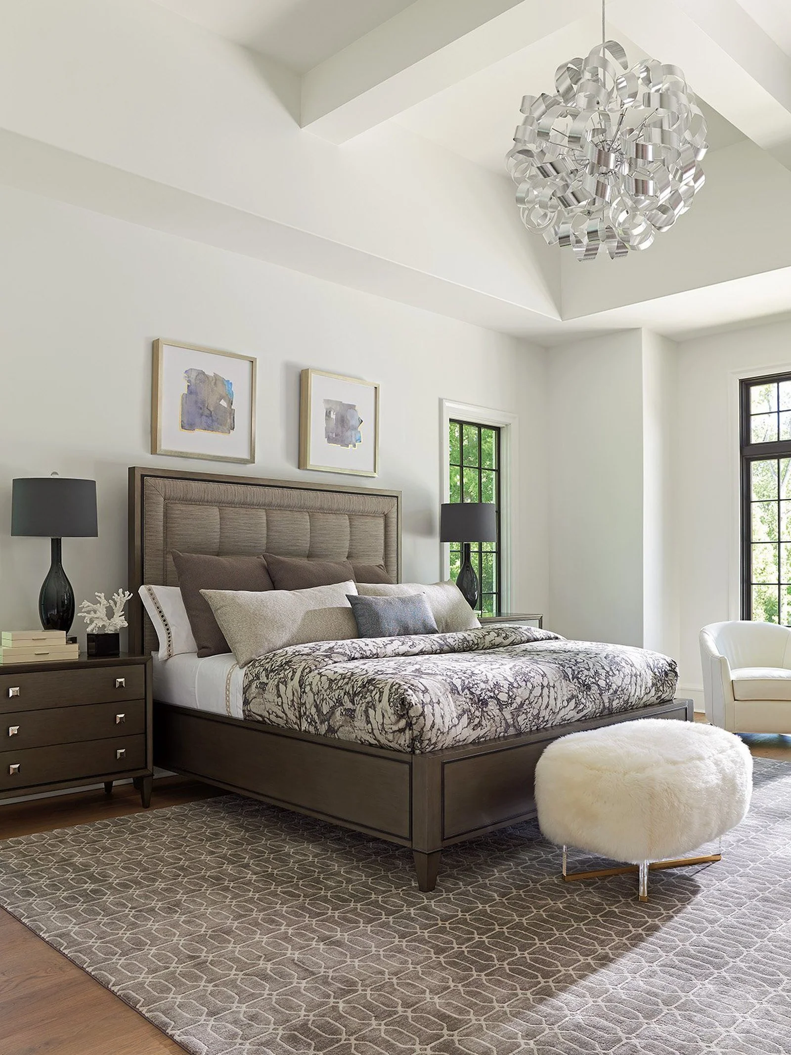 Lexington Ariana St. Tropez Upholstered Panel Bed - Image 2