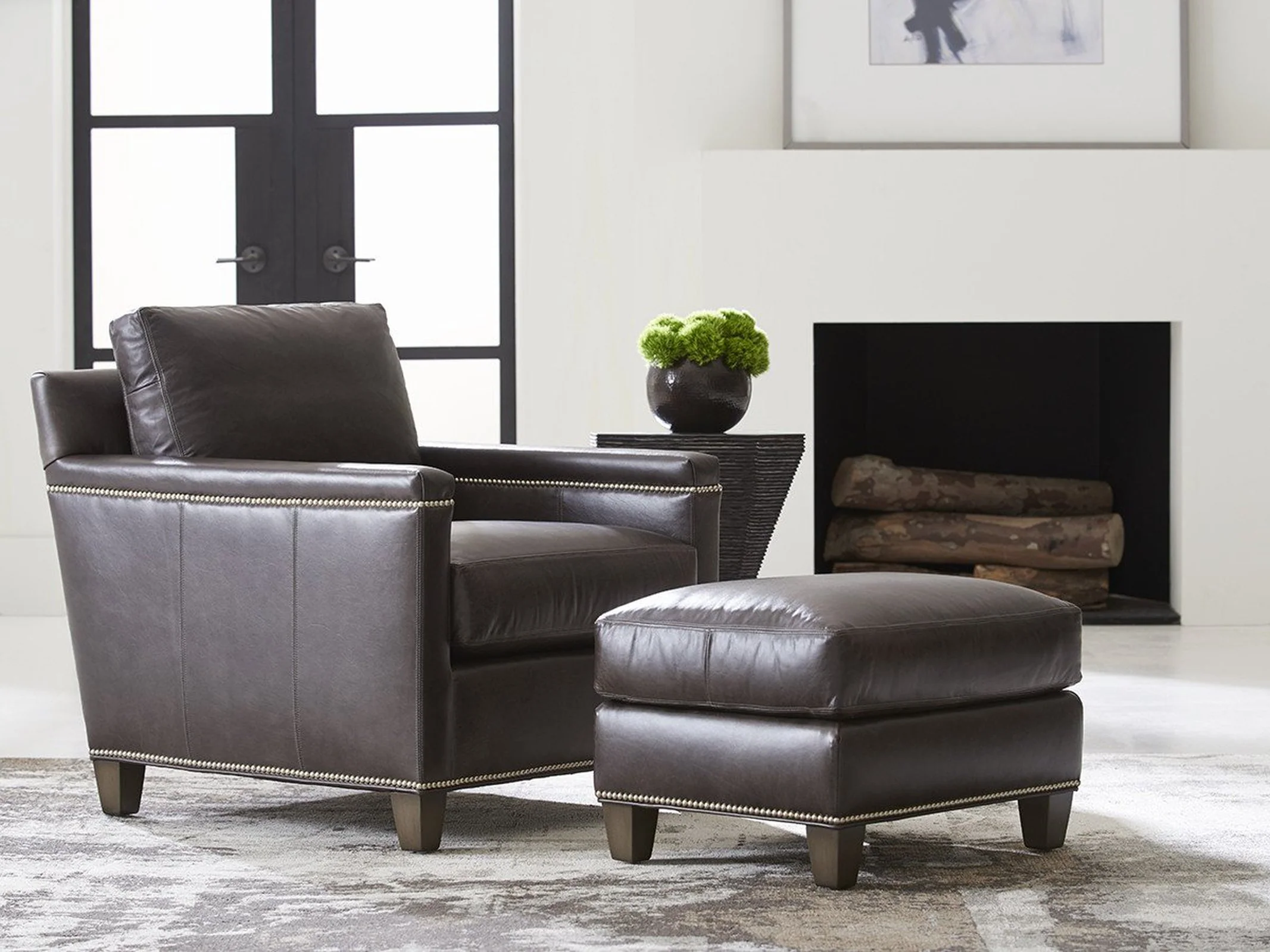 Lexington Carrera Strada Ottoman - Image 4