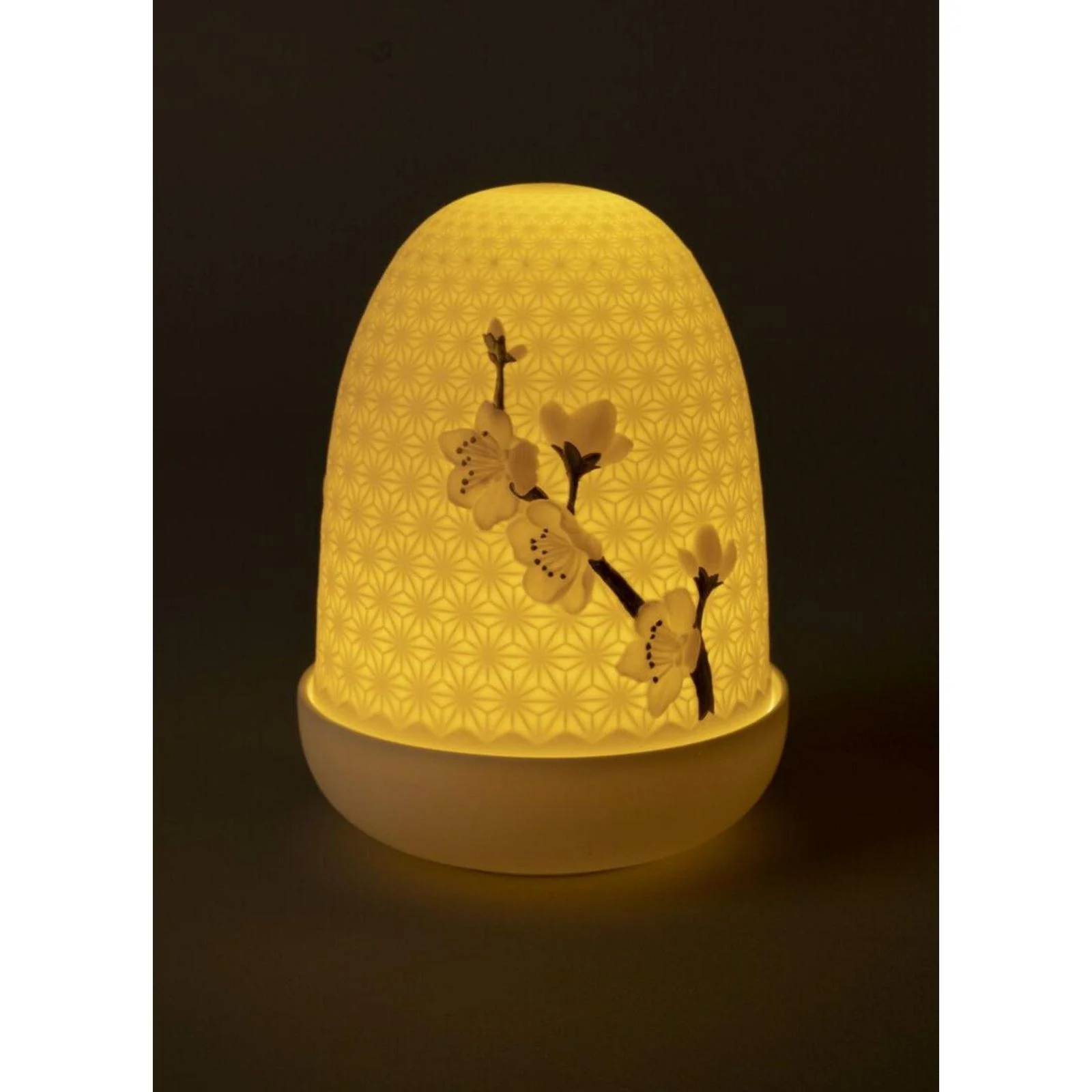 Lladro Cherry Blossoms Dome Table Lamp - Image 3